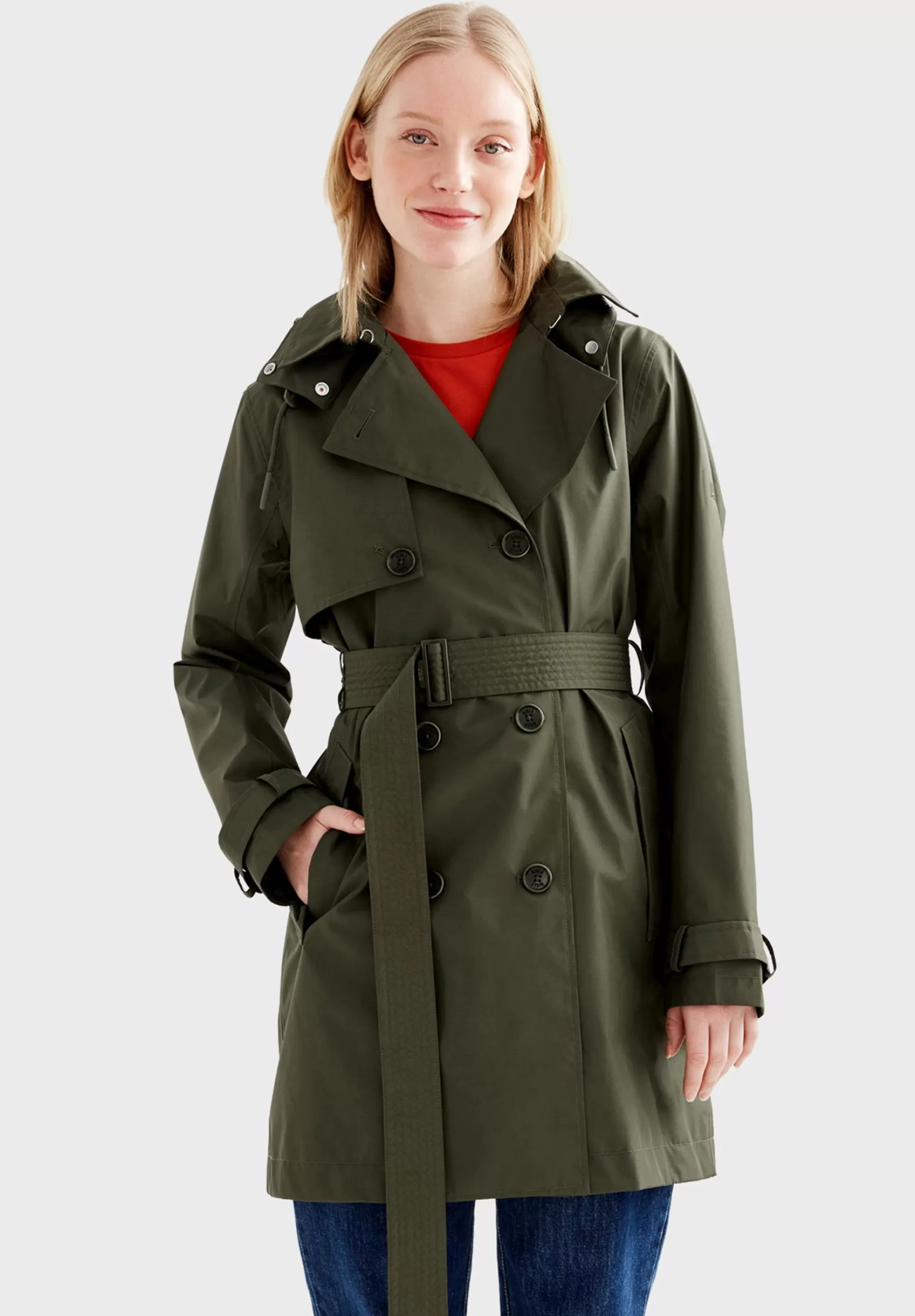 Dames Aigle Trenchcoats | Aiw22Wout005 - Trenchcoat