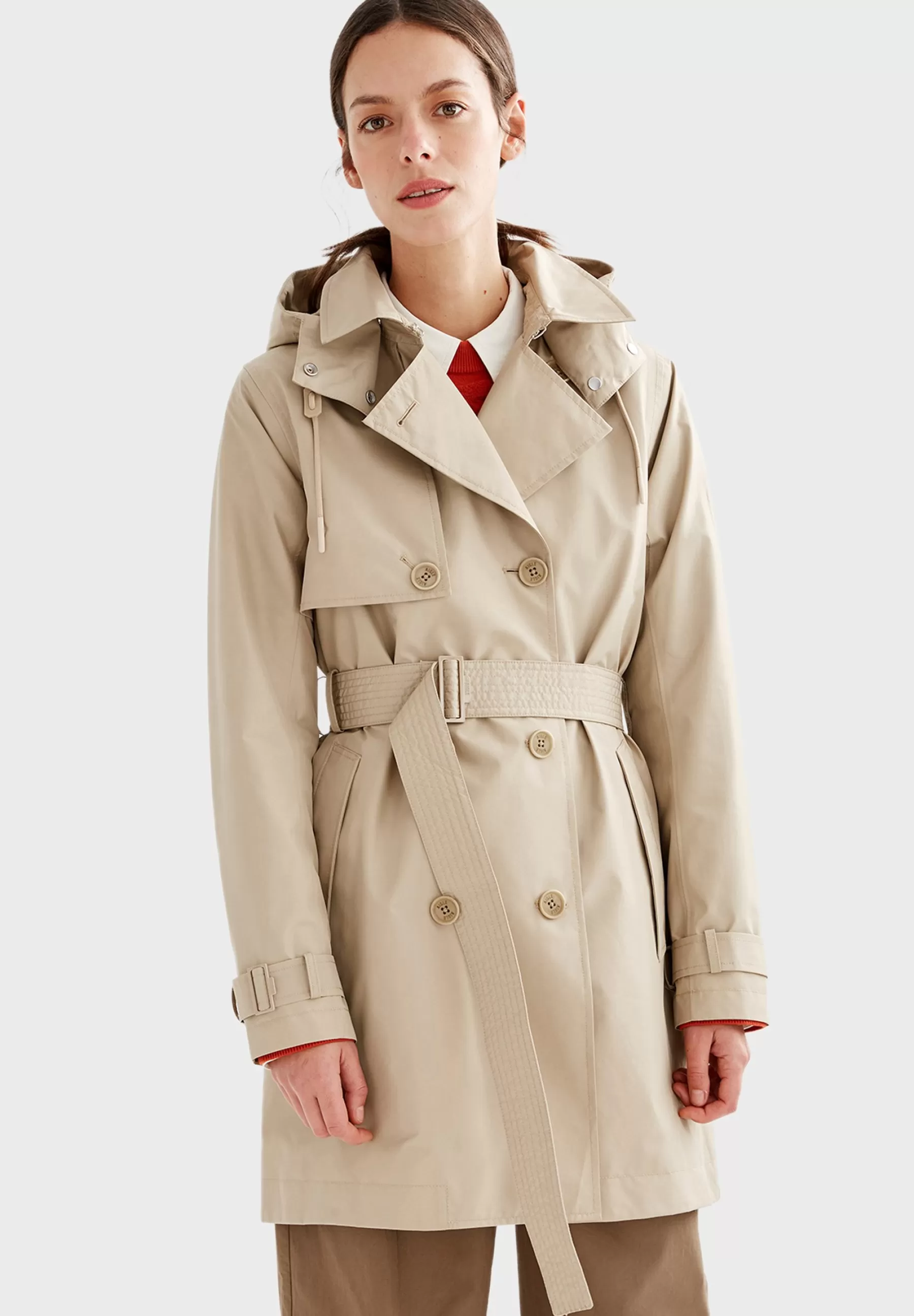 Dames Aigle Trenchcoats | Aiw22Wout005 - Trenchcoat