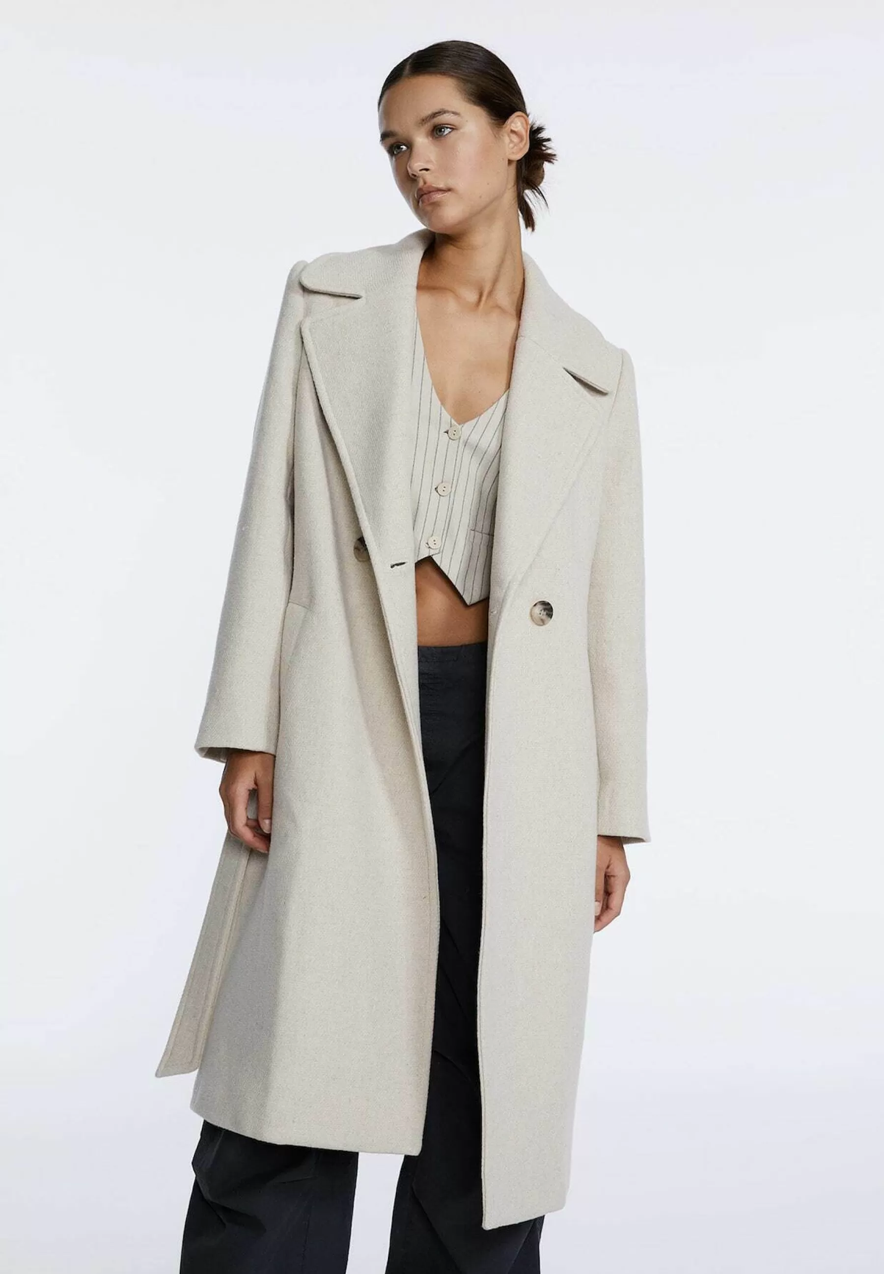 Dames Stradivarius Trenchcoats | Basic - Trenchcoat