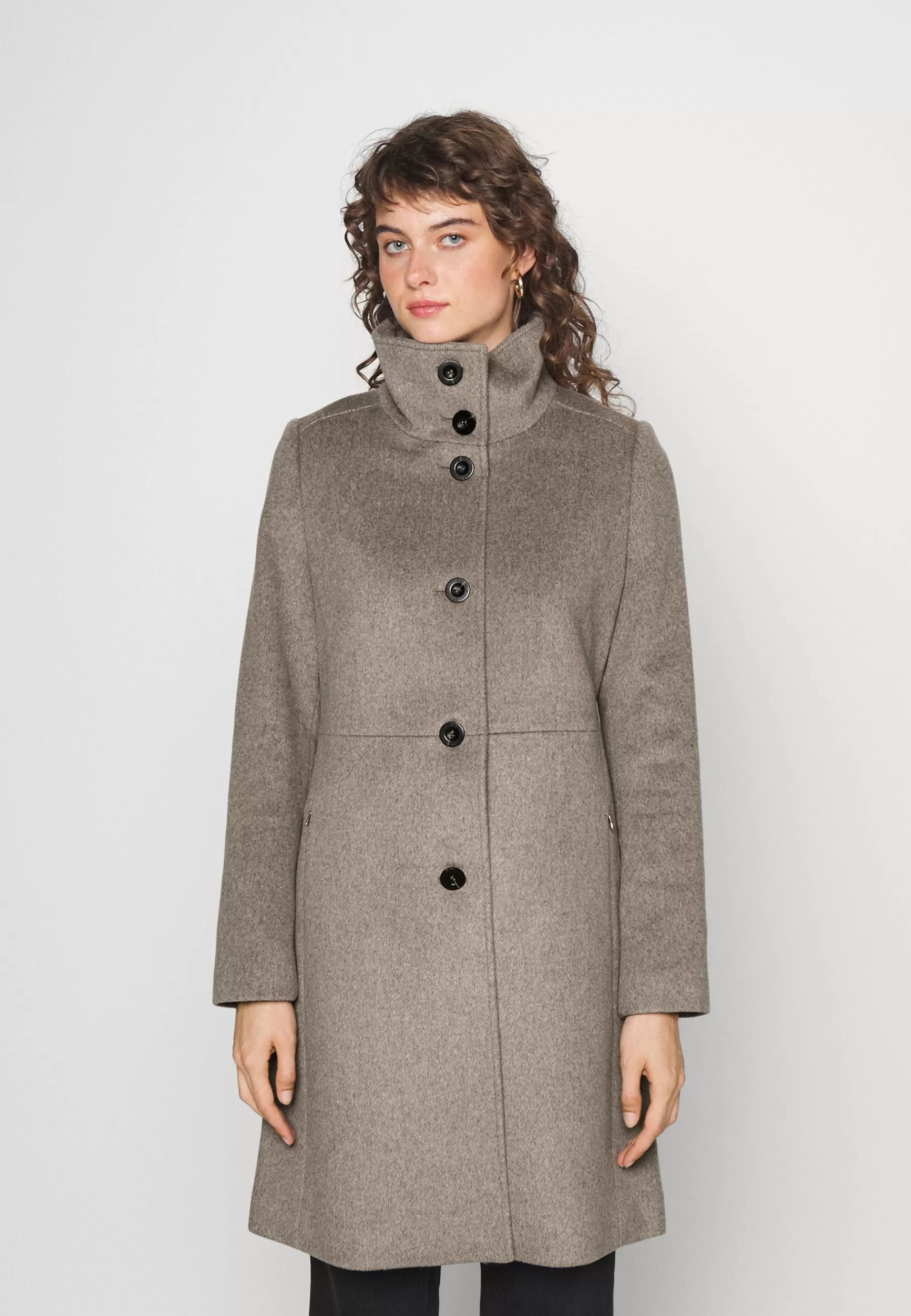 Esprit Collection Basic Coat - Mantel>Dames Wollen Jassen