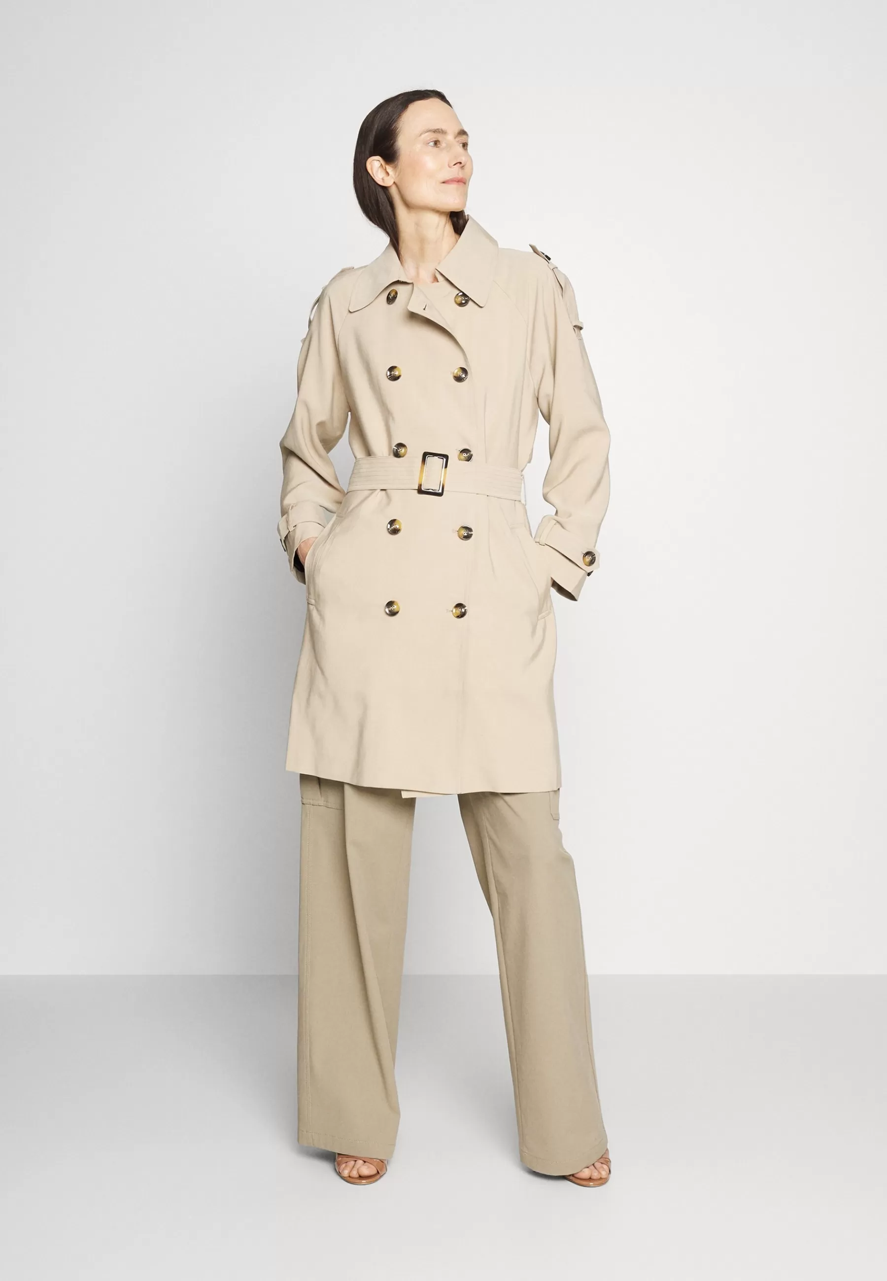 Dames Bruuns Bazaar Trenchcoats | Bells Adelena Jacket - Trenchcoat