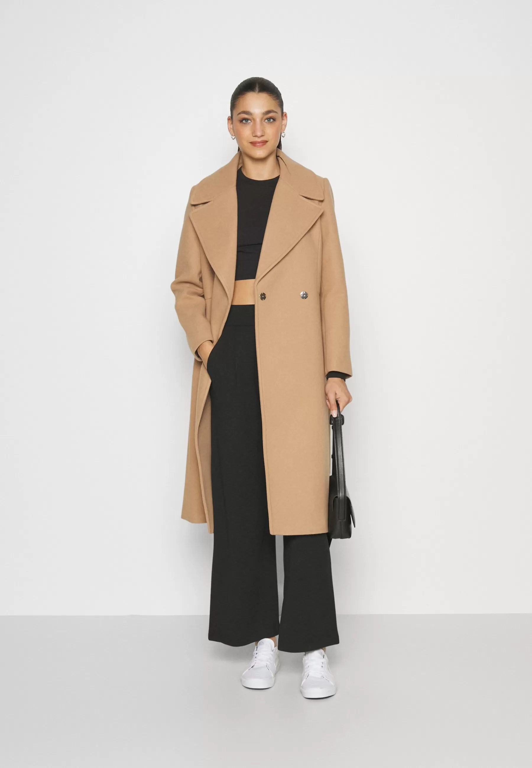 Forever New Billie Wrap Coat - Mantel>Dames Wollen Jassen