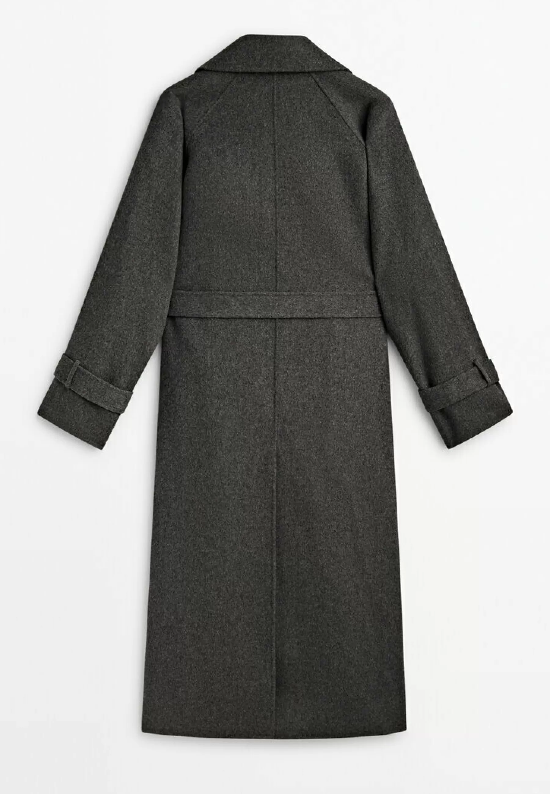 Dames Massimo Dutti Trenchcoats | Blend Double-Breasted - Trenchcoat