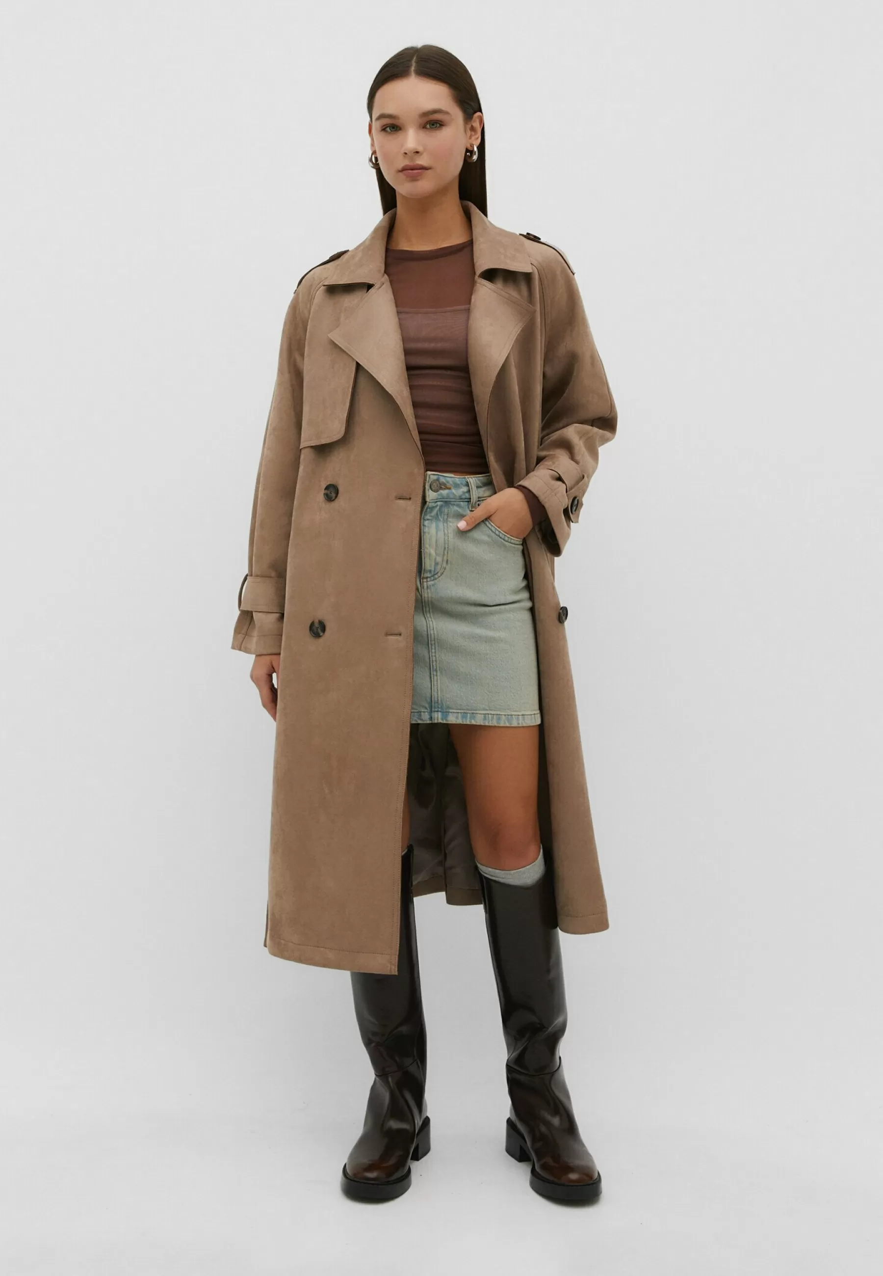 Dames Stradivarius Trenchcoats | Bonded - Trenchcoat