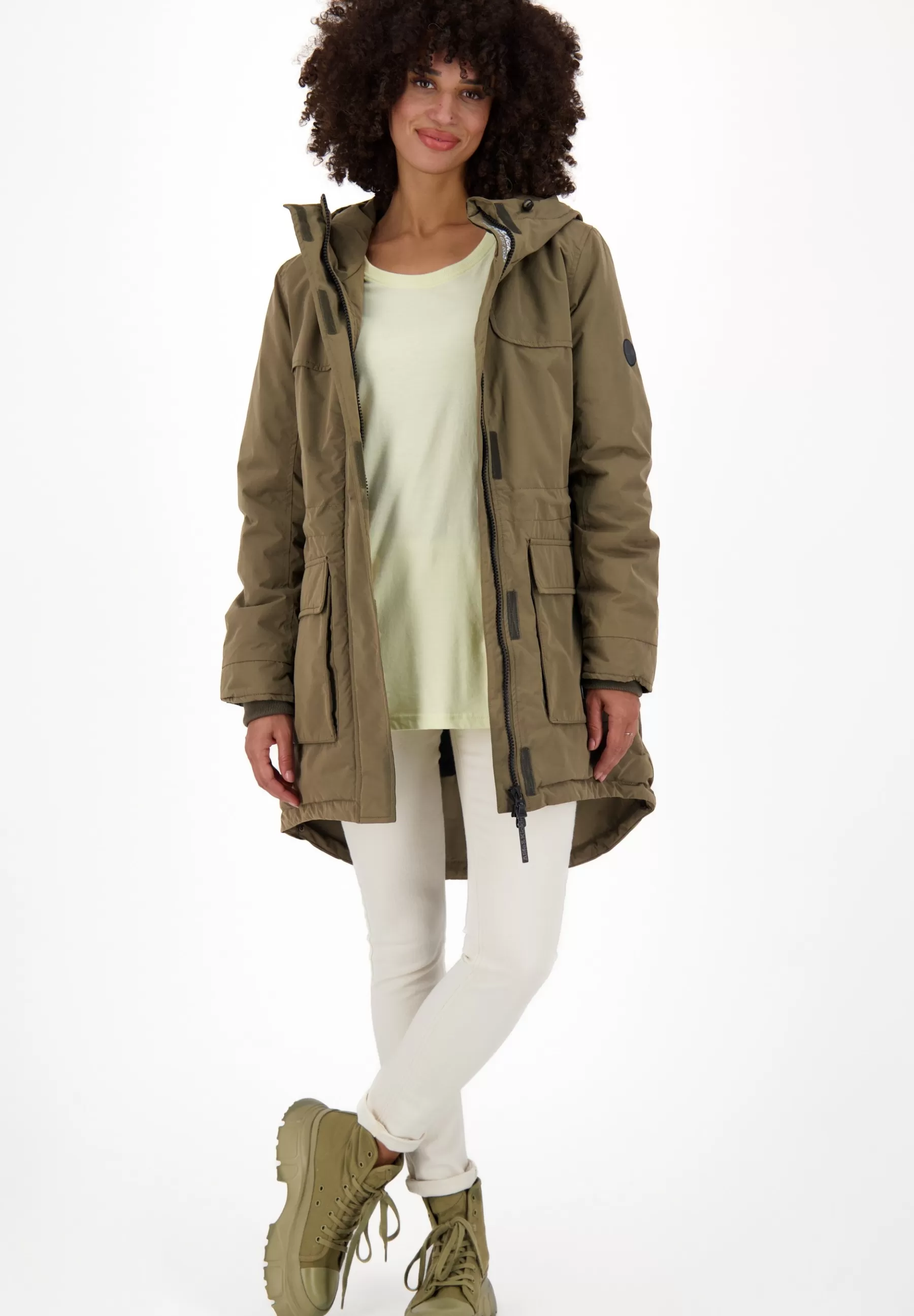 Dames alife & kickin Parka's | Charlizeak - Winterjas