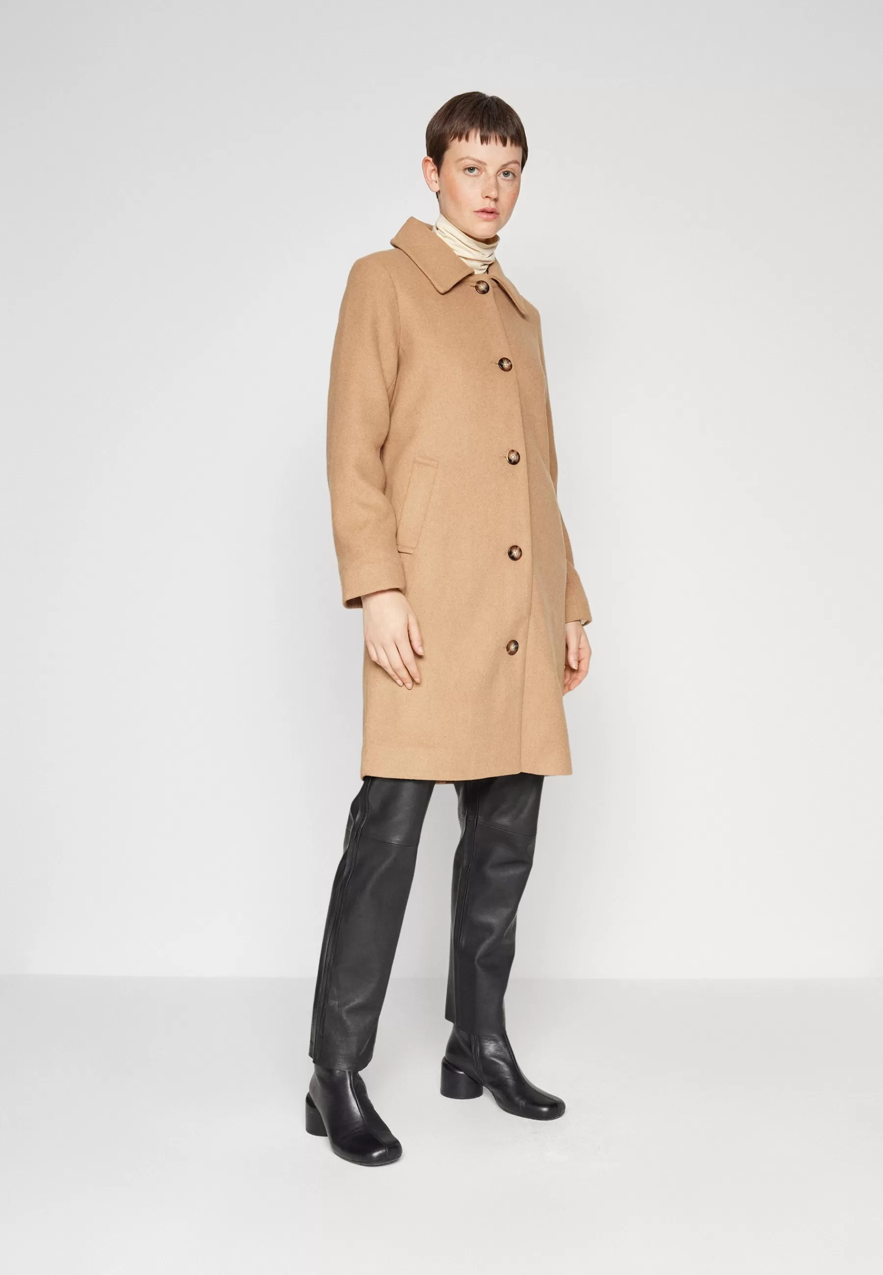 Abercrombie & Fitch Coat - Mantel>Dames Wollen Jassen