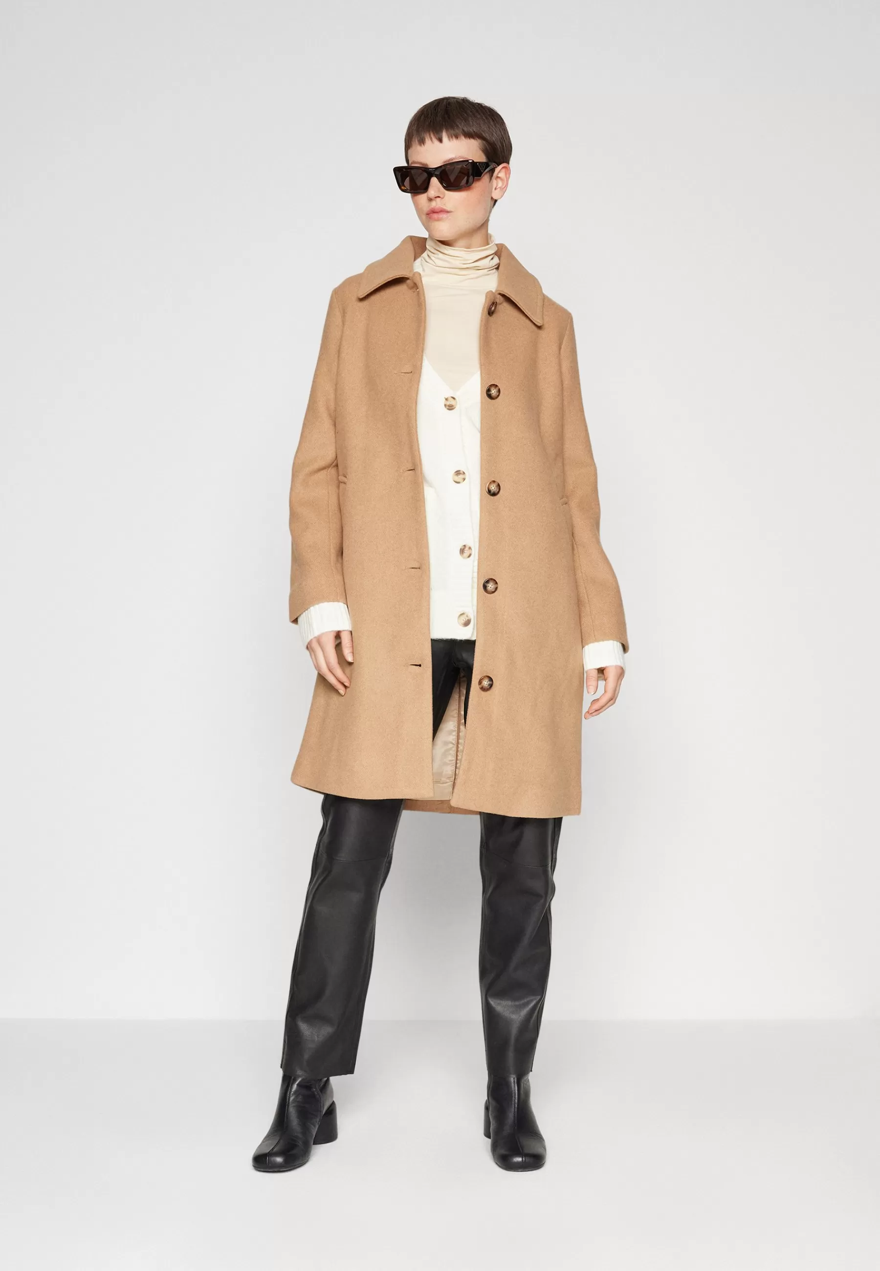 Abercrombie & Fitch Coat - Mantel>Dames Wollen Jassen