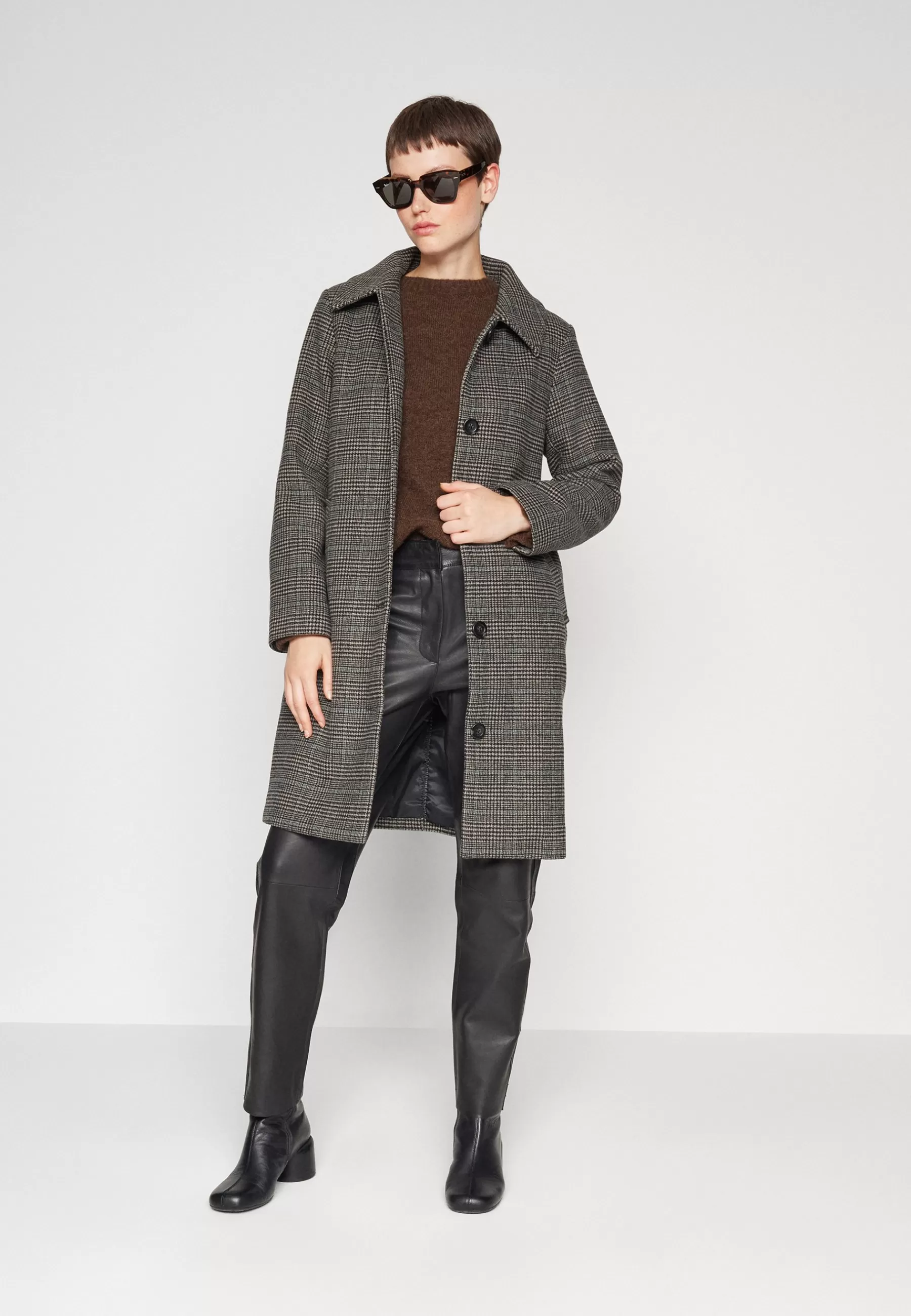 Abercrombie & Fitch Coat - Mantel>Dames Wollen Jassen