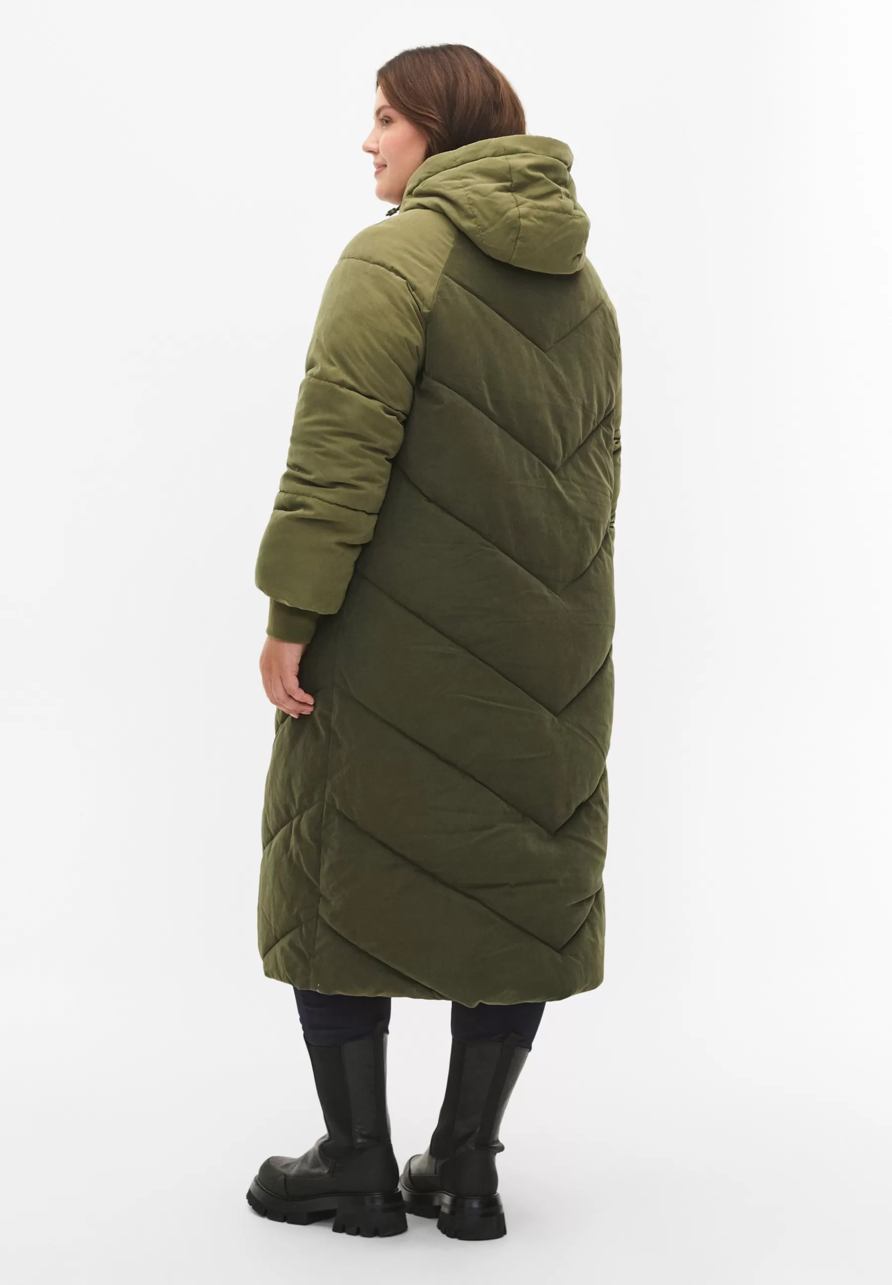 Dames Zizzi Parka's | Colorblock - Winterjas