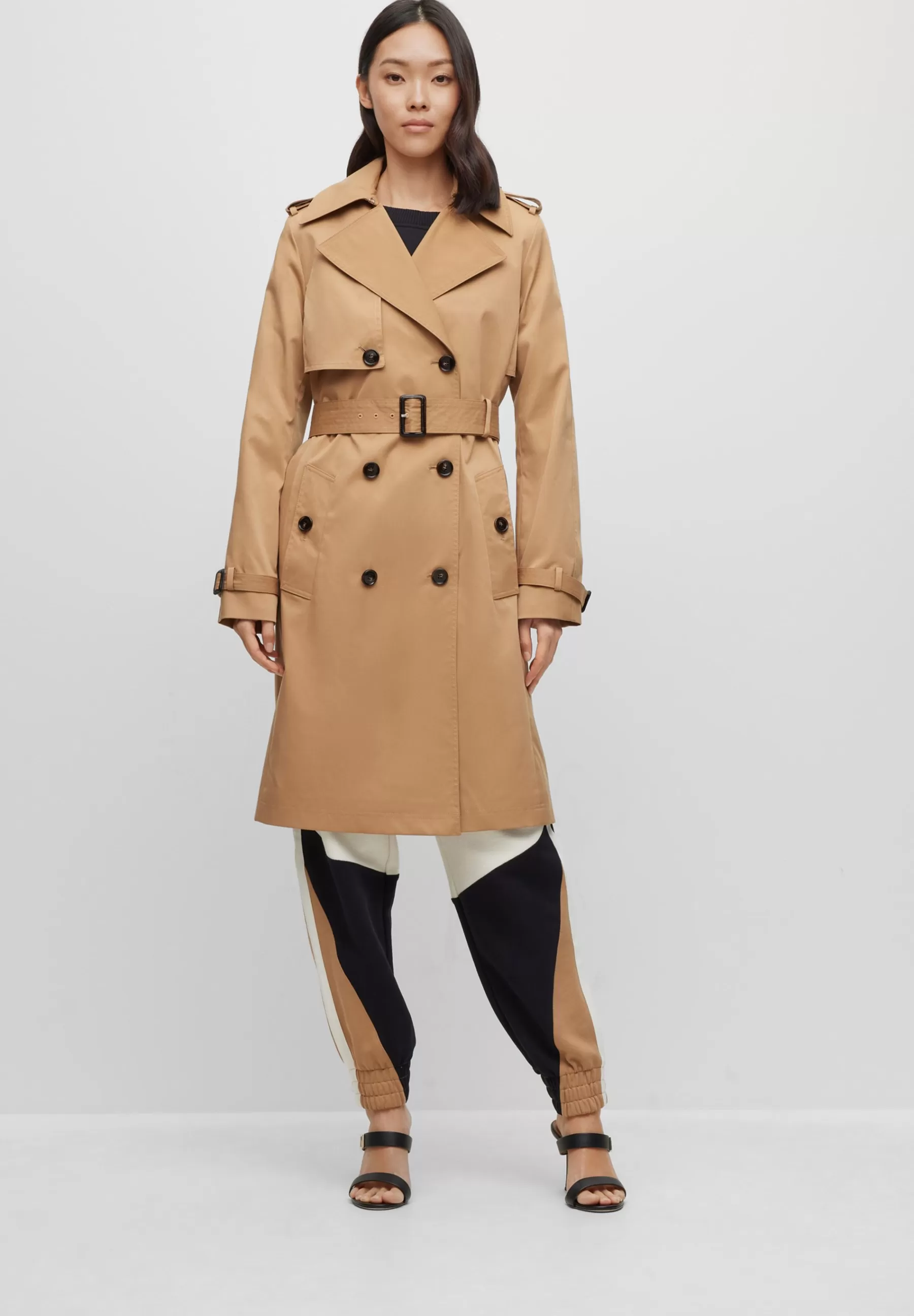 Dames BOSS Trenchcoats | Conry - Trenchcoat