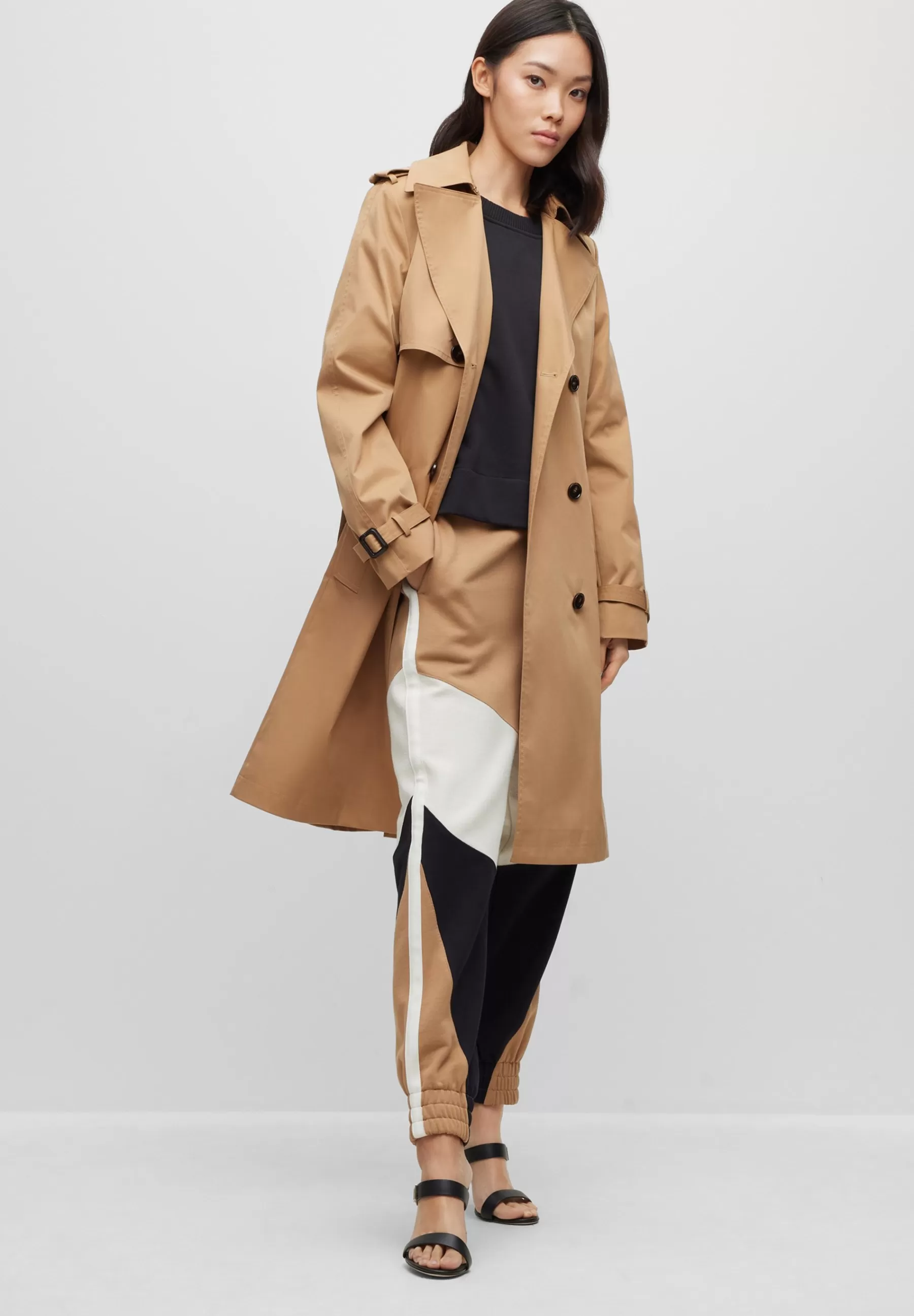 Dames BOSS Trenchcoats | Conry - Trenchcoat