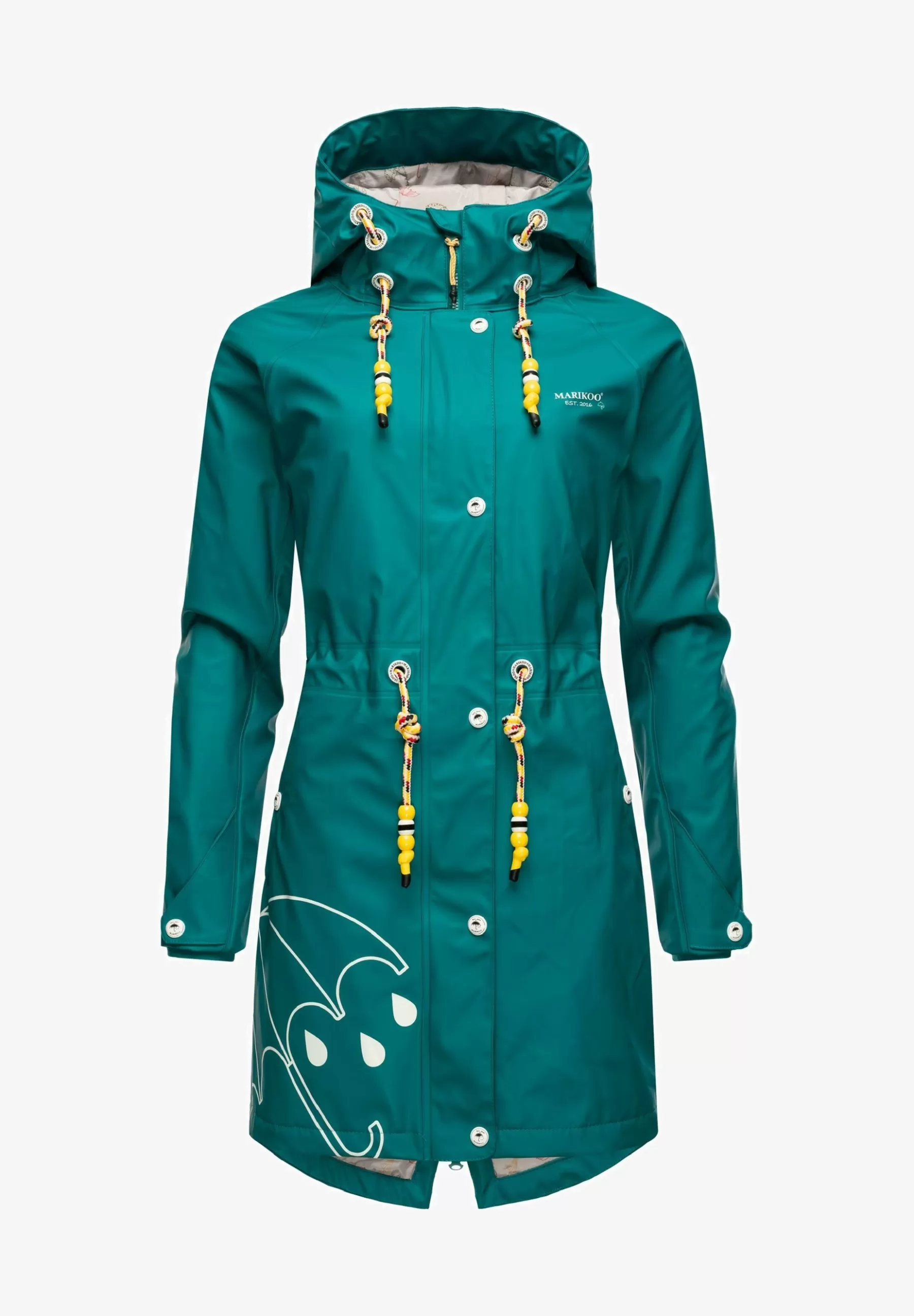 Dames Marikoo Parka's | Dancing Umbrella - Regenjas