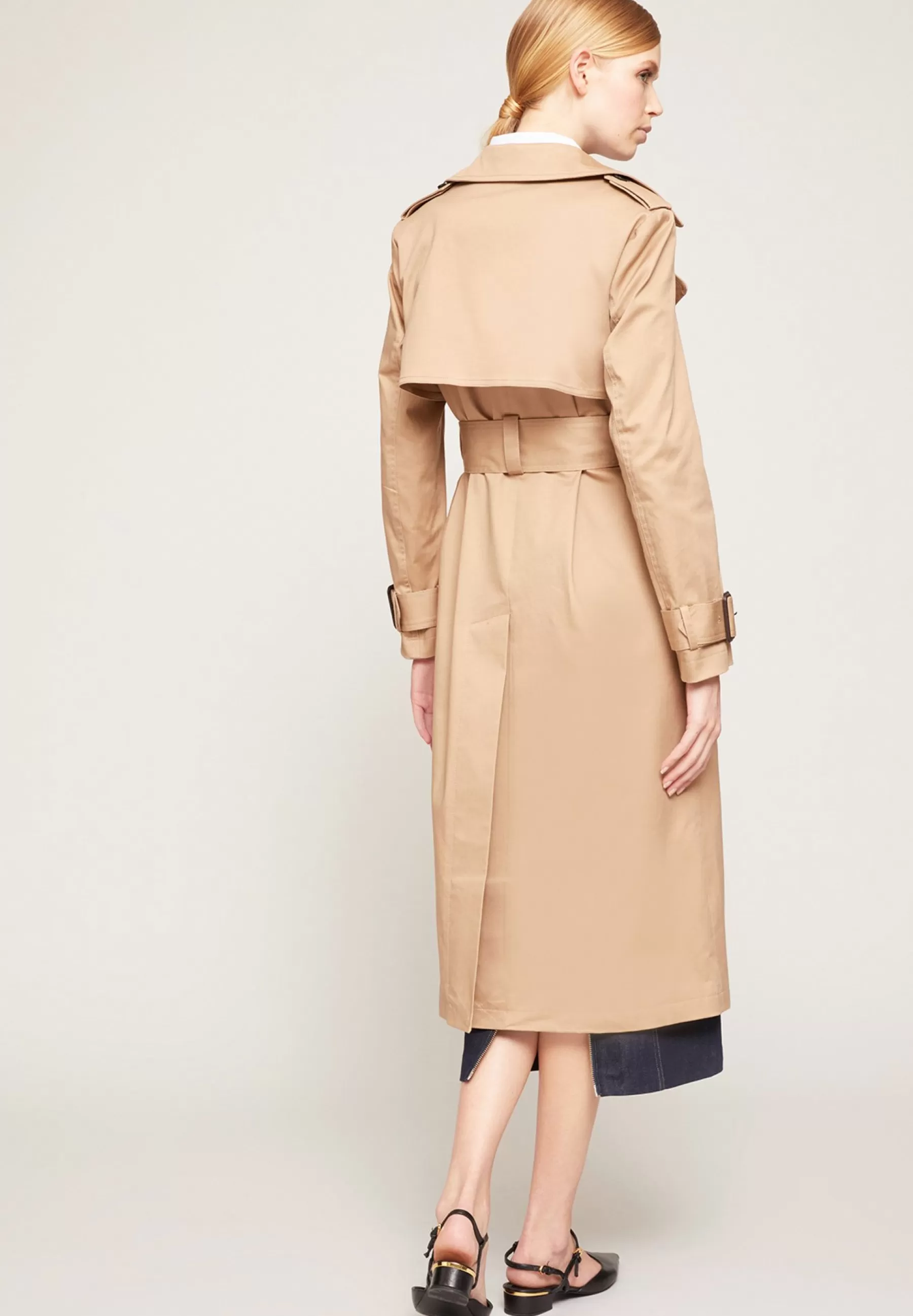 Dames Motivi Trenchcoats | Double-Breasted - Trenchcoat