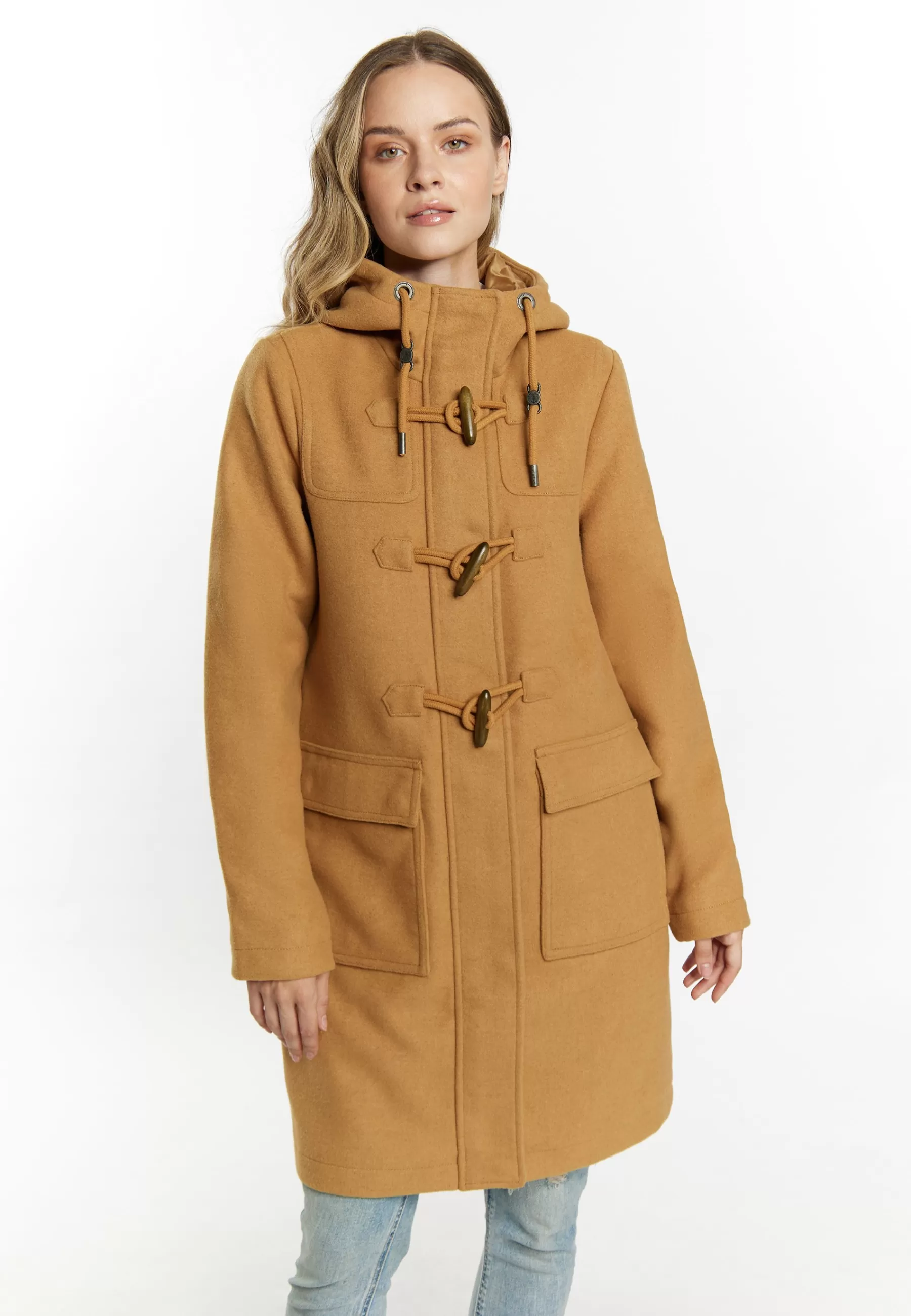 Dames DreiMaster Parka's | Duffle Aus Incus - Parka