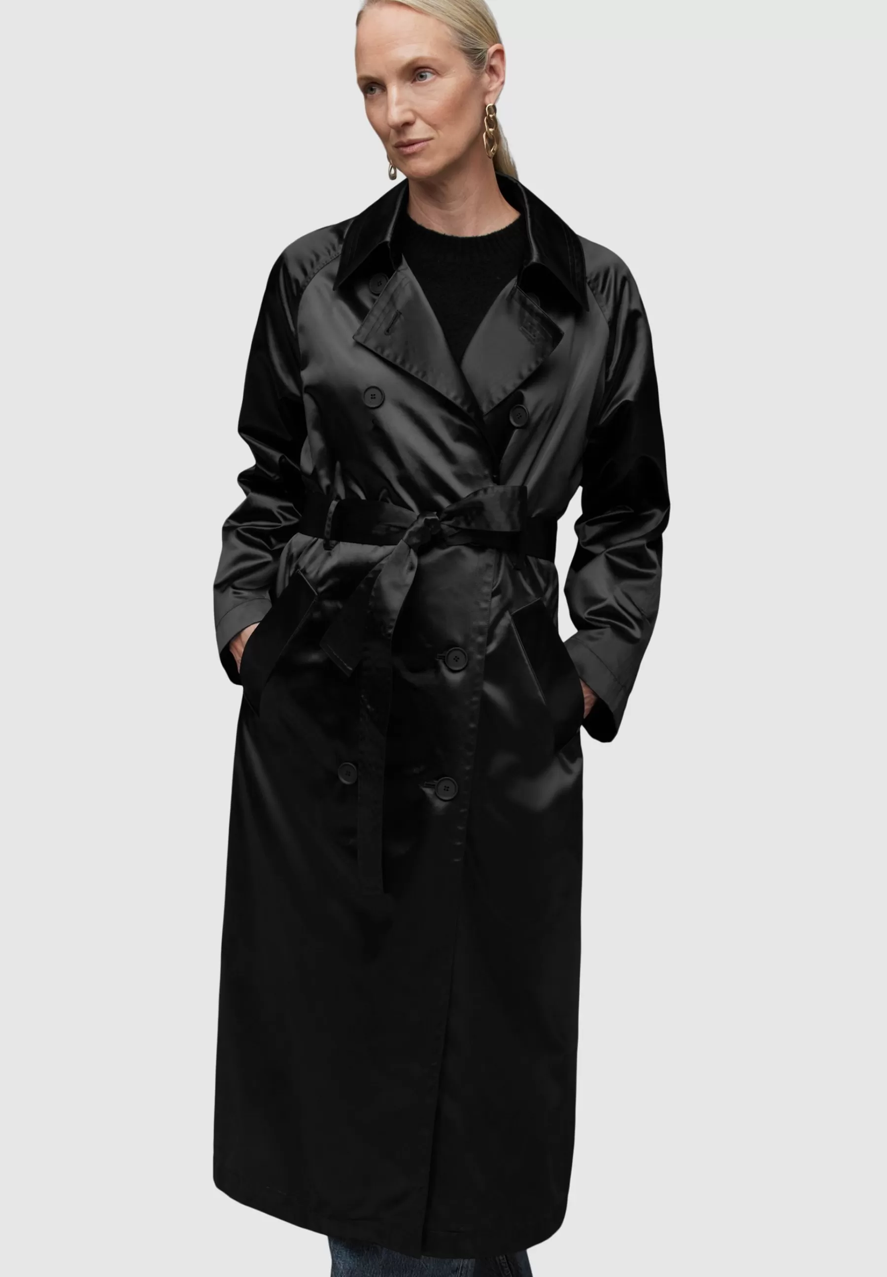 Dames AllSaints Trenchcoats | Elltee Toni - Trenchcoat