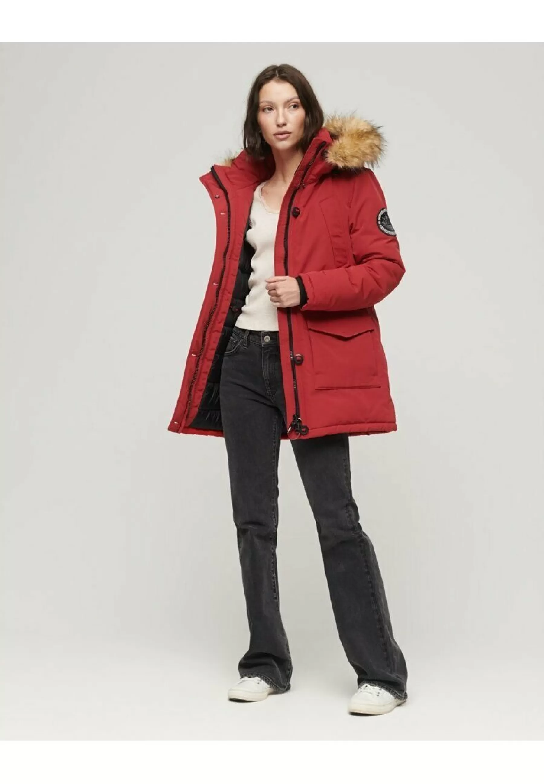 Dames Superdry Parka's | Everest Hooded - Parka