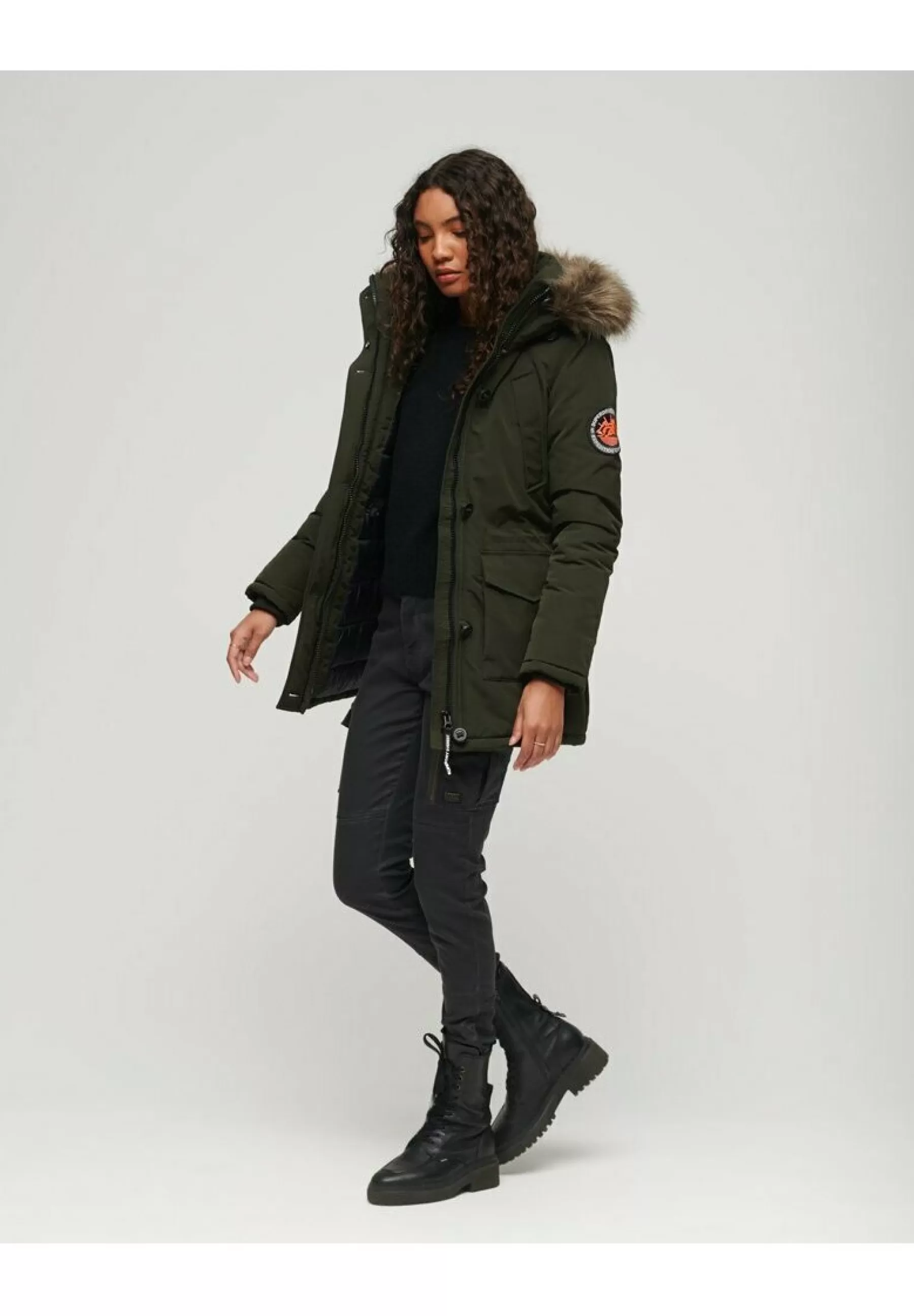 Dames Superdry Parka's | Everest Hooded - Parka