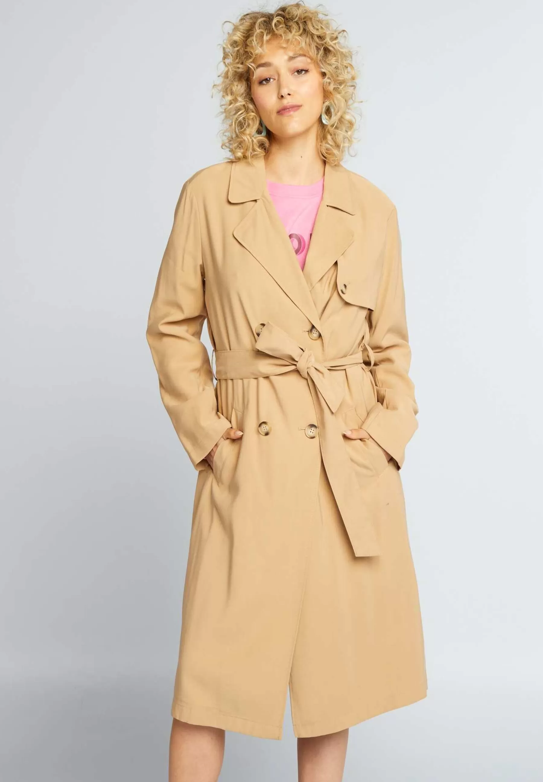 Dames KIABI Trenchcoats | Flowing - Trenchcoat