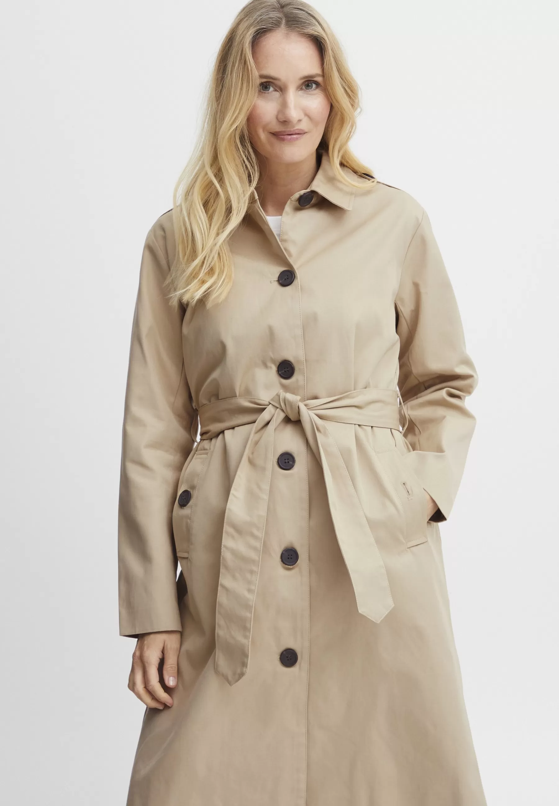 Dames Fransa Trenchcoats | Frcassie Ja - Trenchcoat