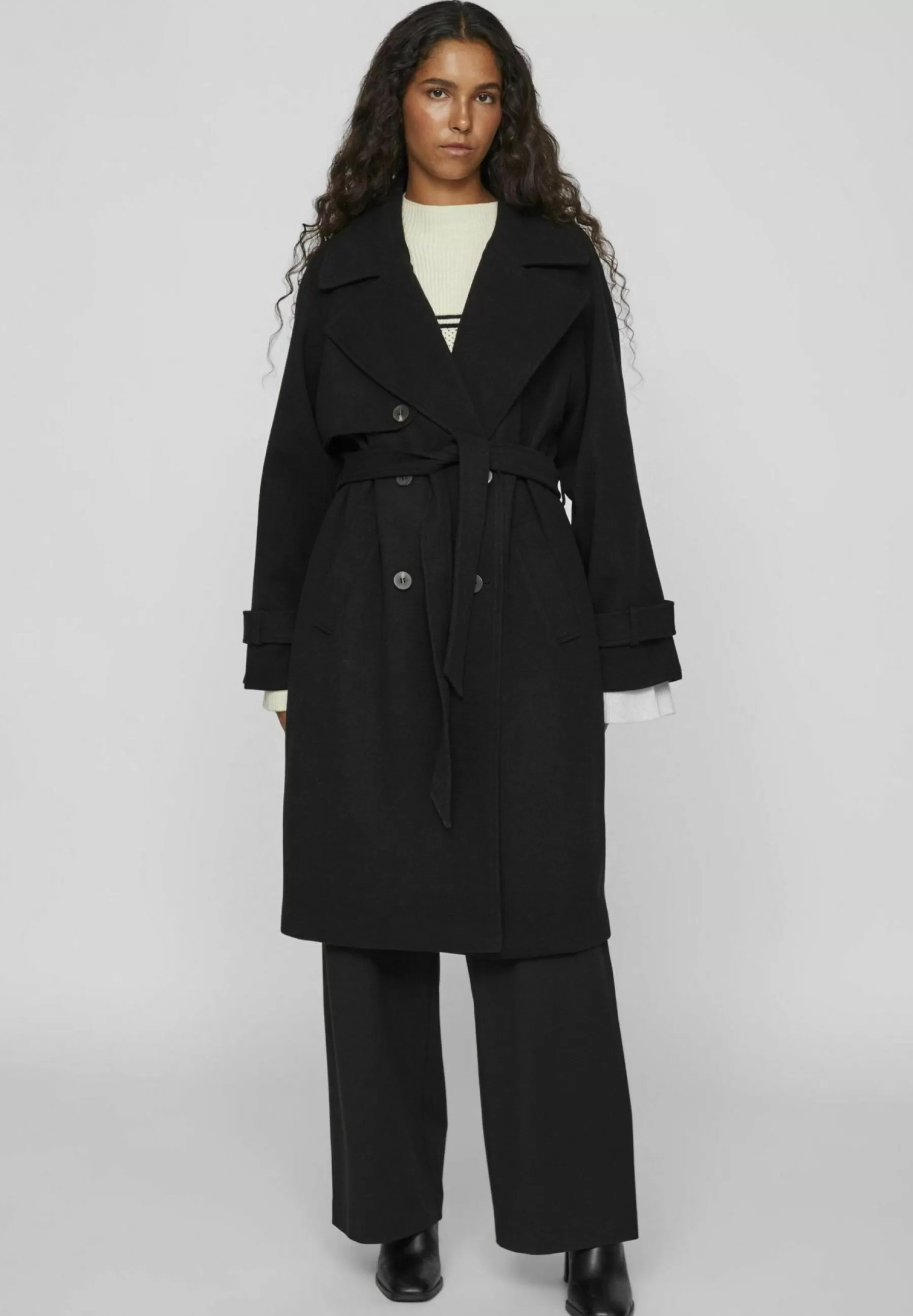 Dames VILA Trenchcoats | Gebundener - Trenchcoat