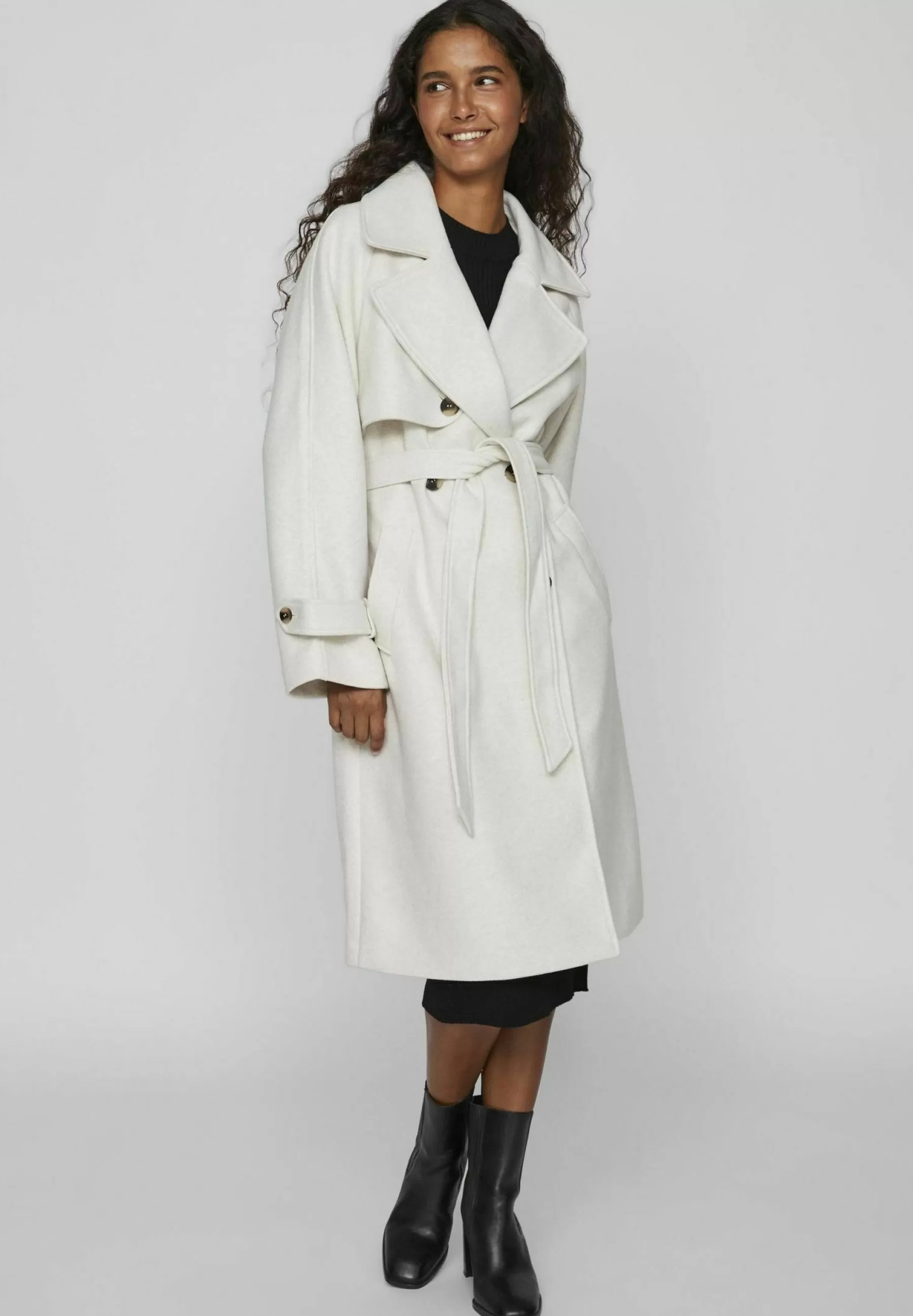 Dames VILA Trenchcoats | Gebundener - Trenchcoat