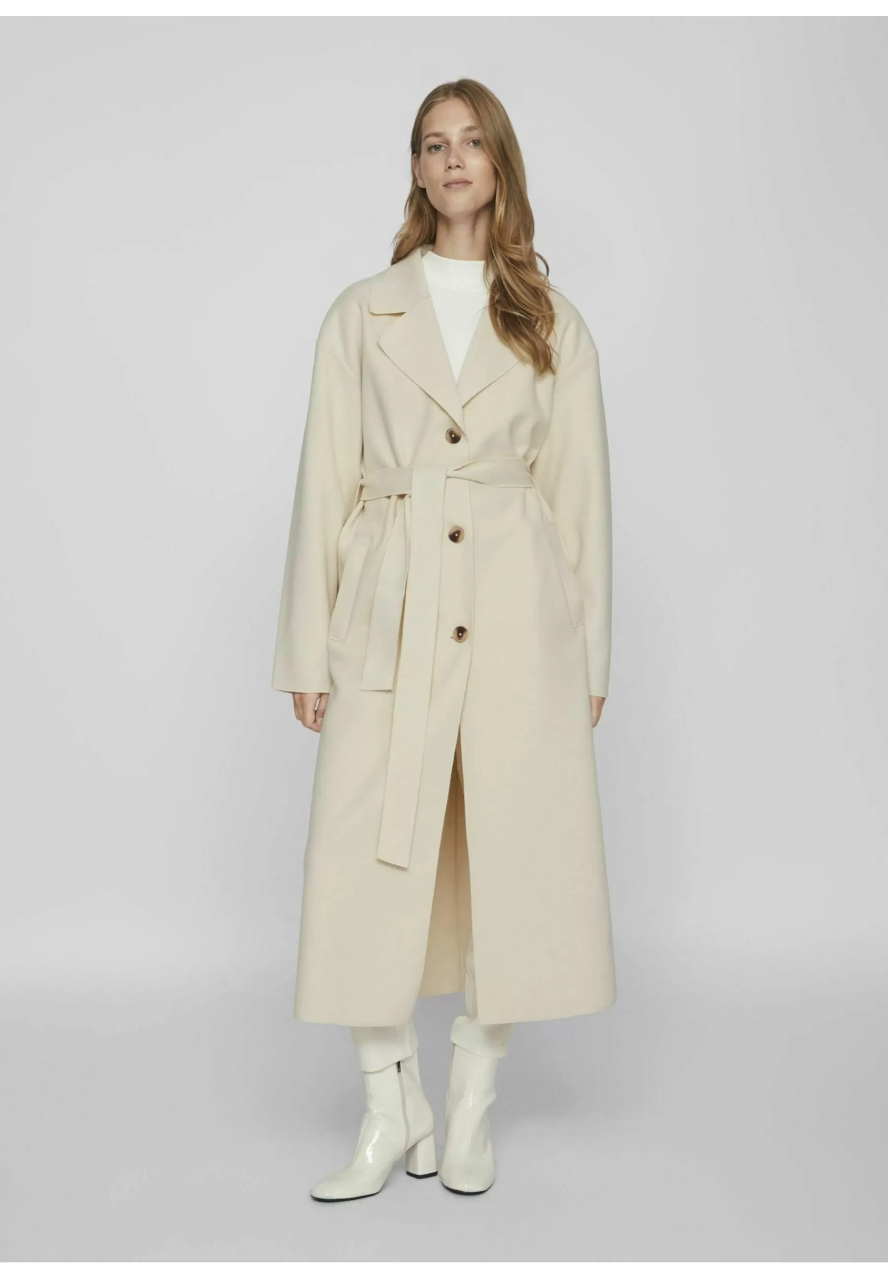 Dames VILA Trenchcoats | Gebundener Longline - Trenchcoat