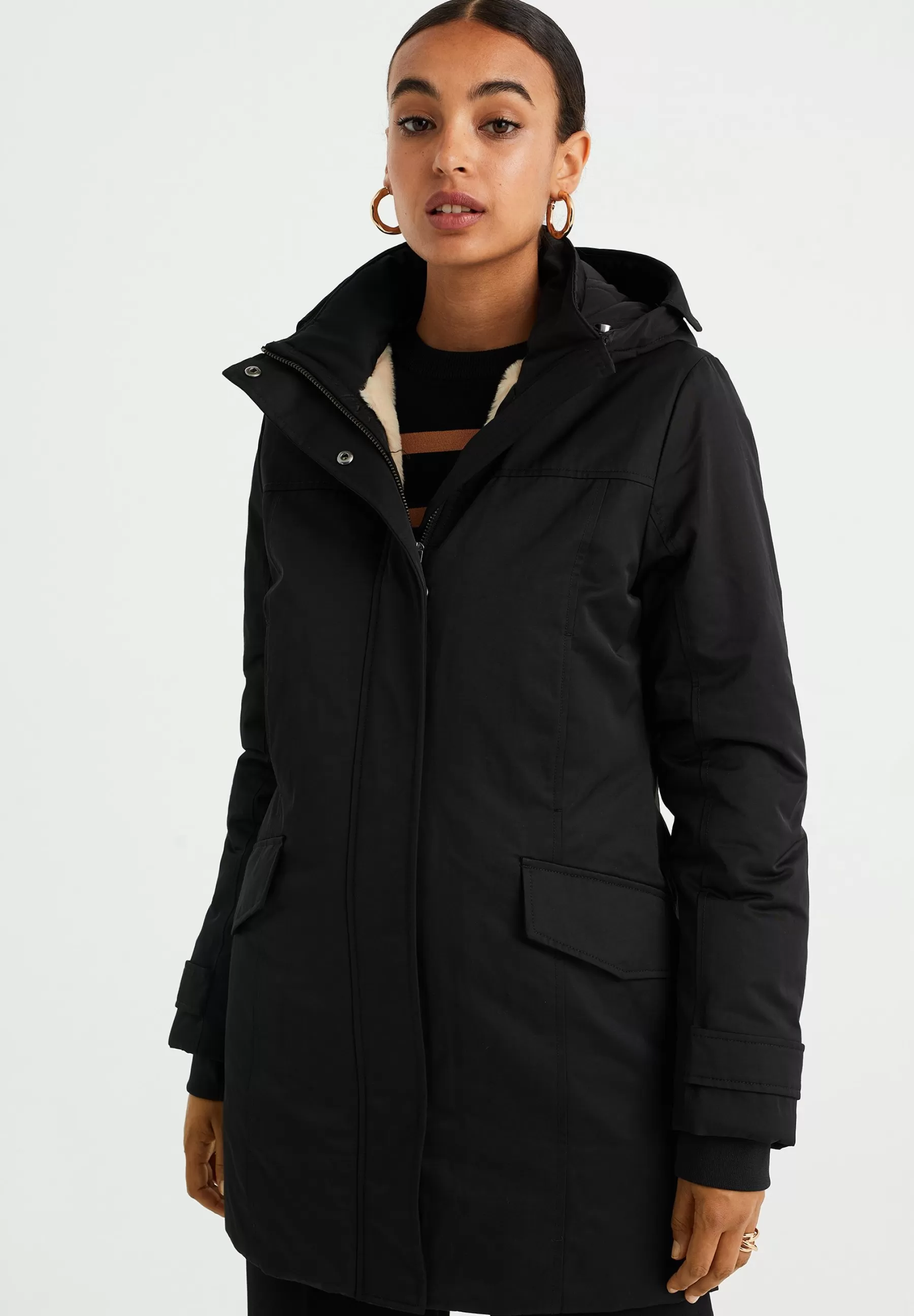 WE Fashion Gewatteerde - Winterjas>Dames Parka's