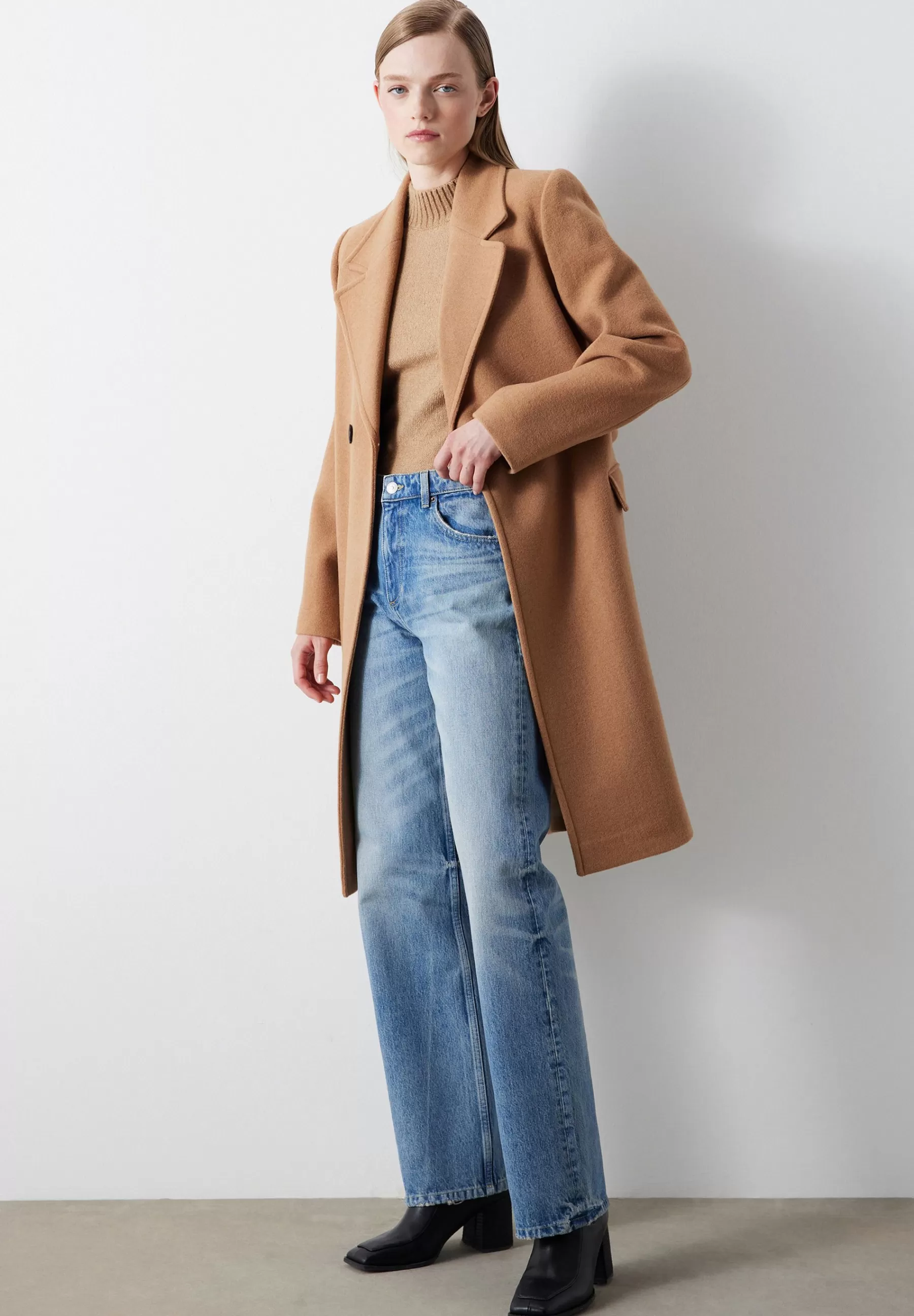 Dames Ipekyol Trenchcoats | Heavy Regular Fit Belted Cachet - Trenchcoat