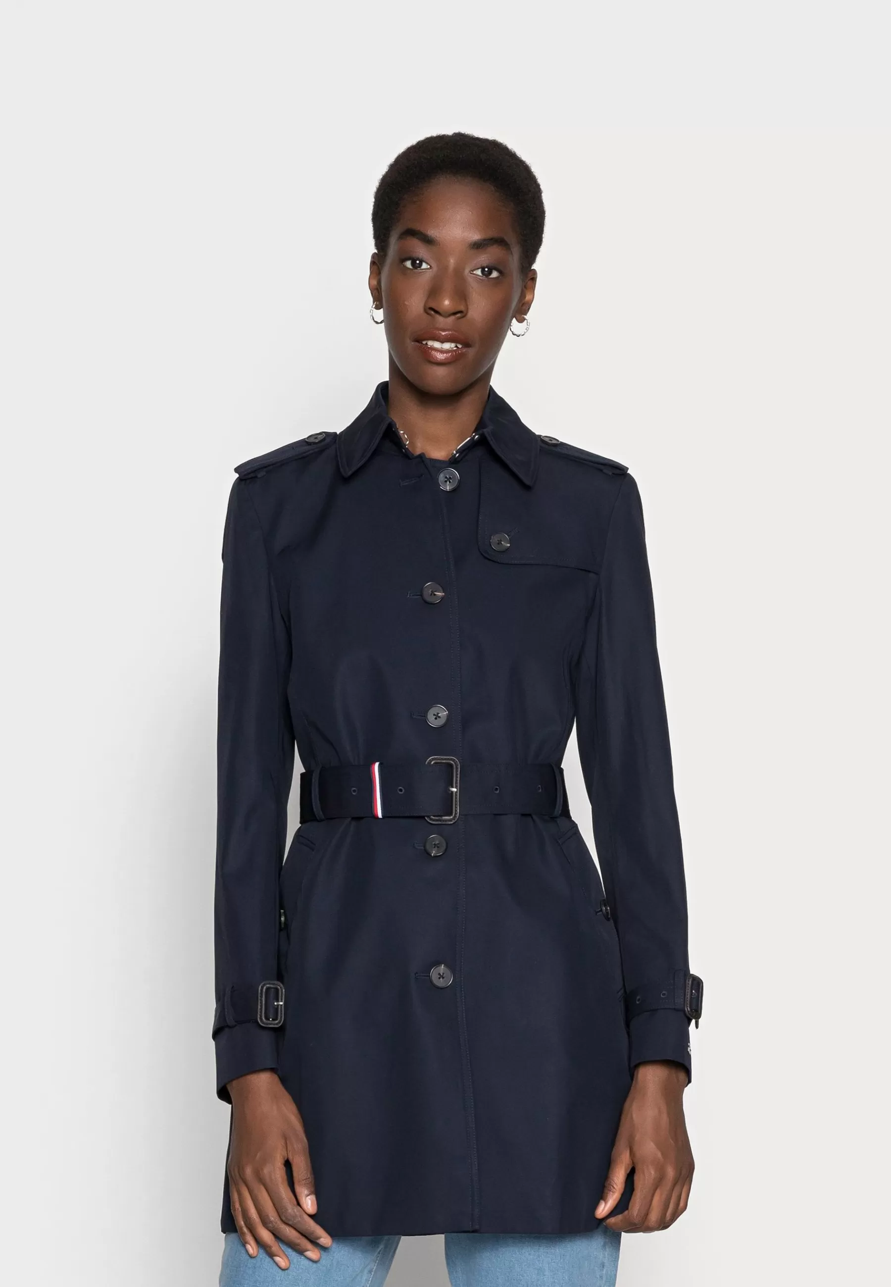 Dames Tommy Hilfiger Trenchcoats | Heritage Single Breasted - Trenchcoat