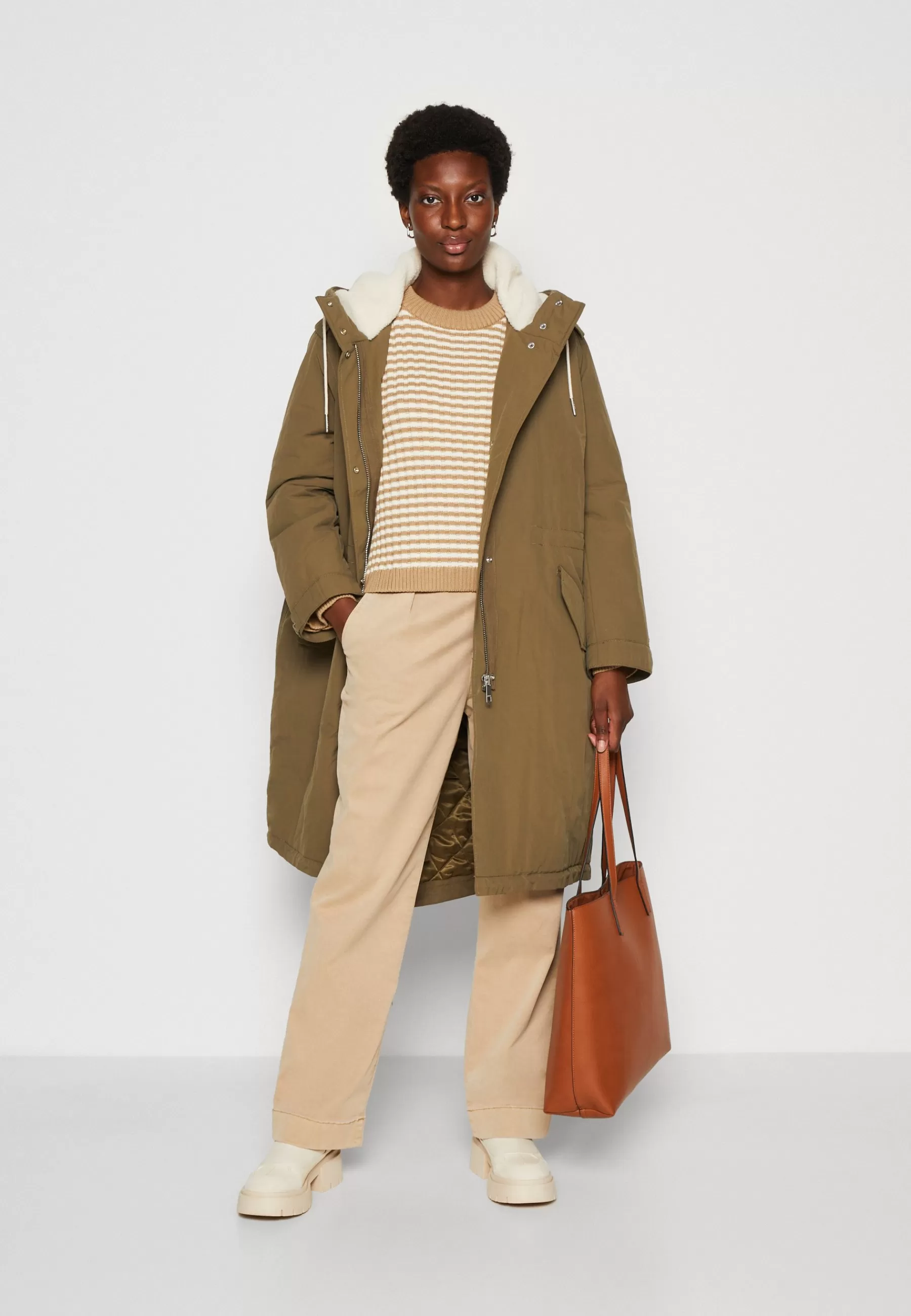 Dames Tommy Hilfiger Parka's | Hood Long - Winterjas