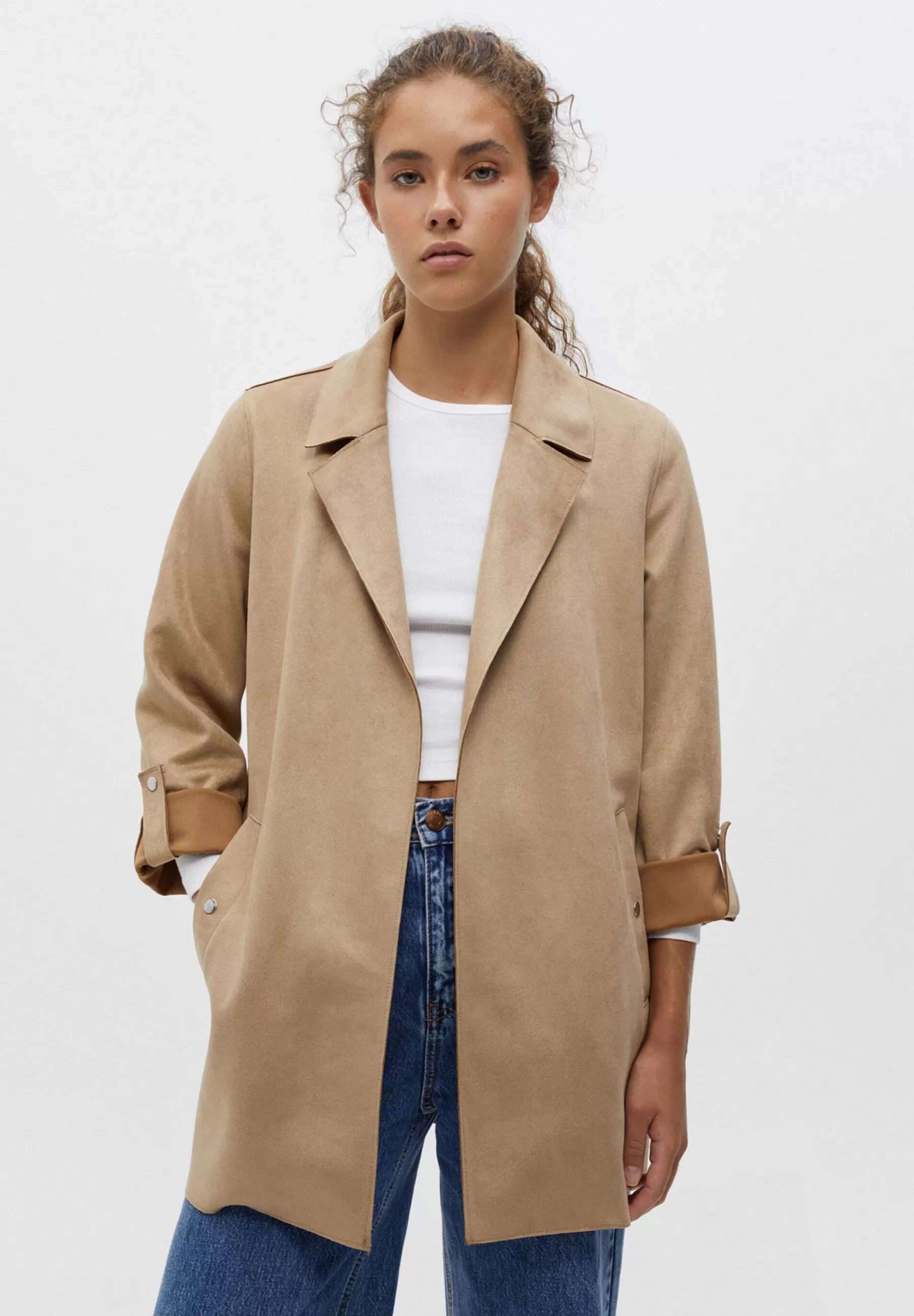 PULL&BEAR Jacket - Mantel>Dames Wollen Jassen