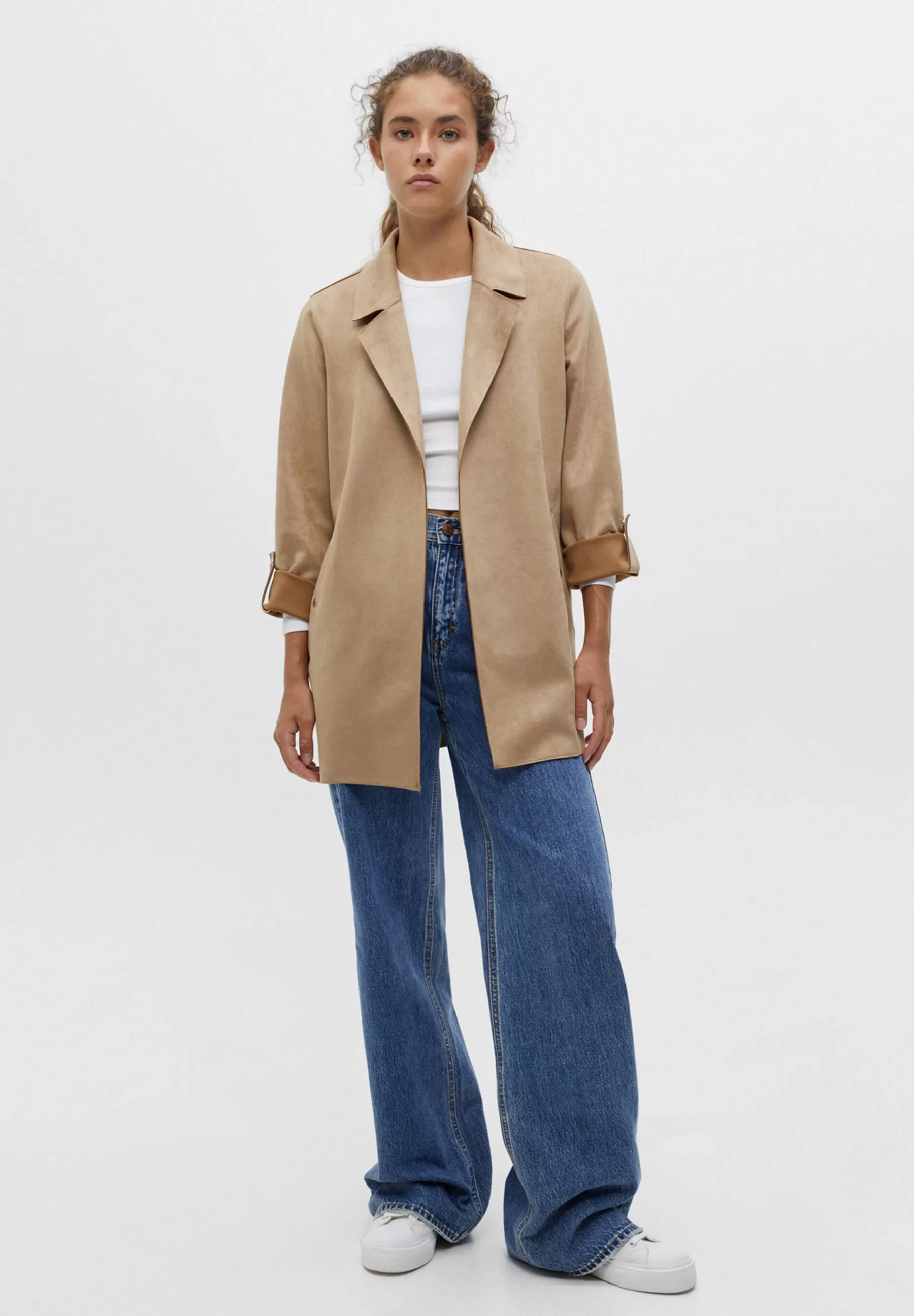 PULL&BEAR Jacket - Mantel>Dames Wollen Jassen