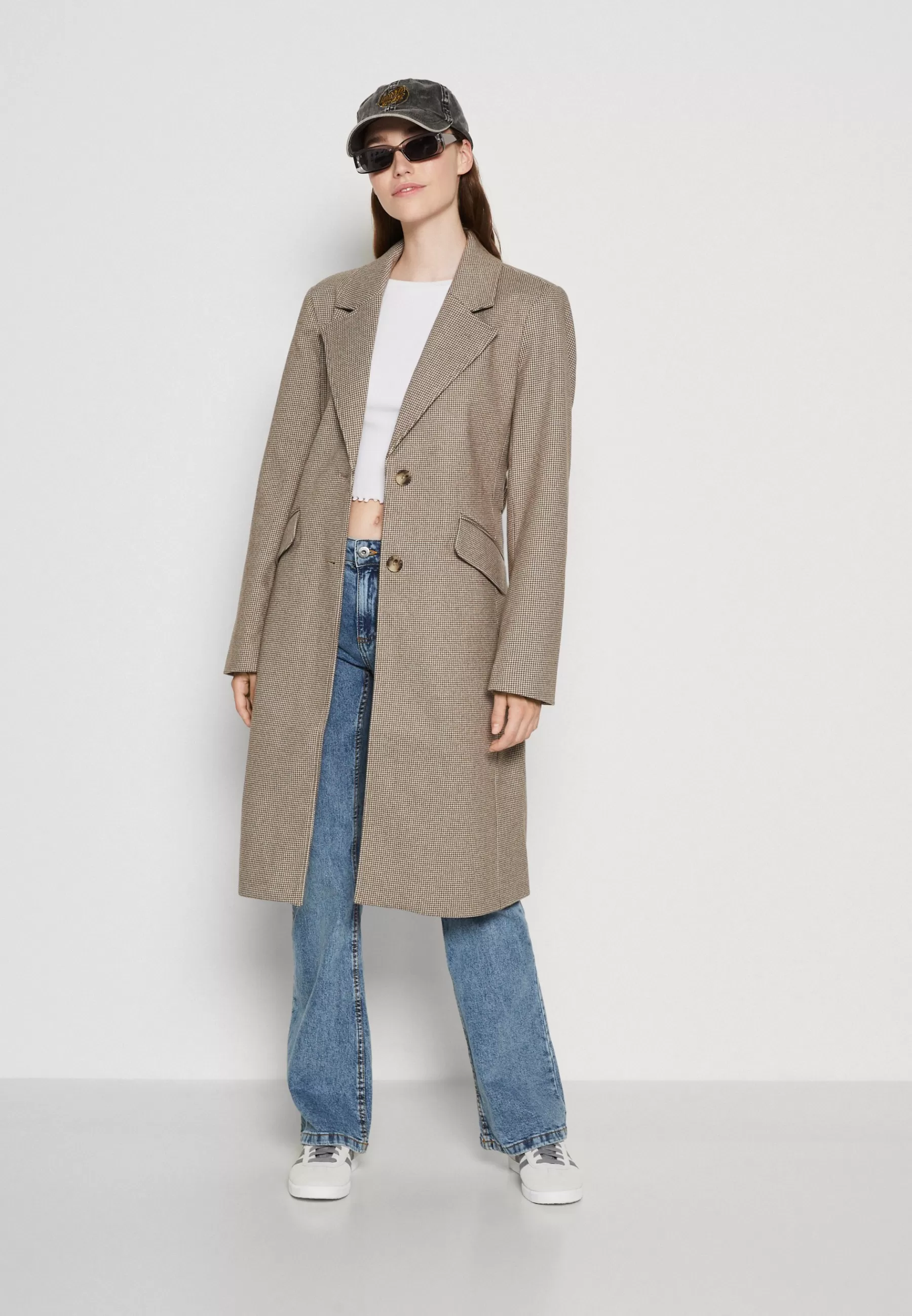 Pieces Jannie Coat Belt - Mantel>Dames Wollen Jassen