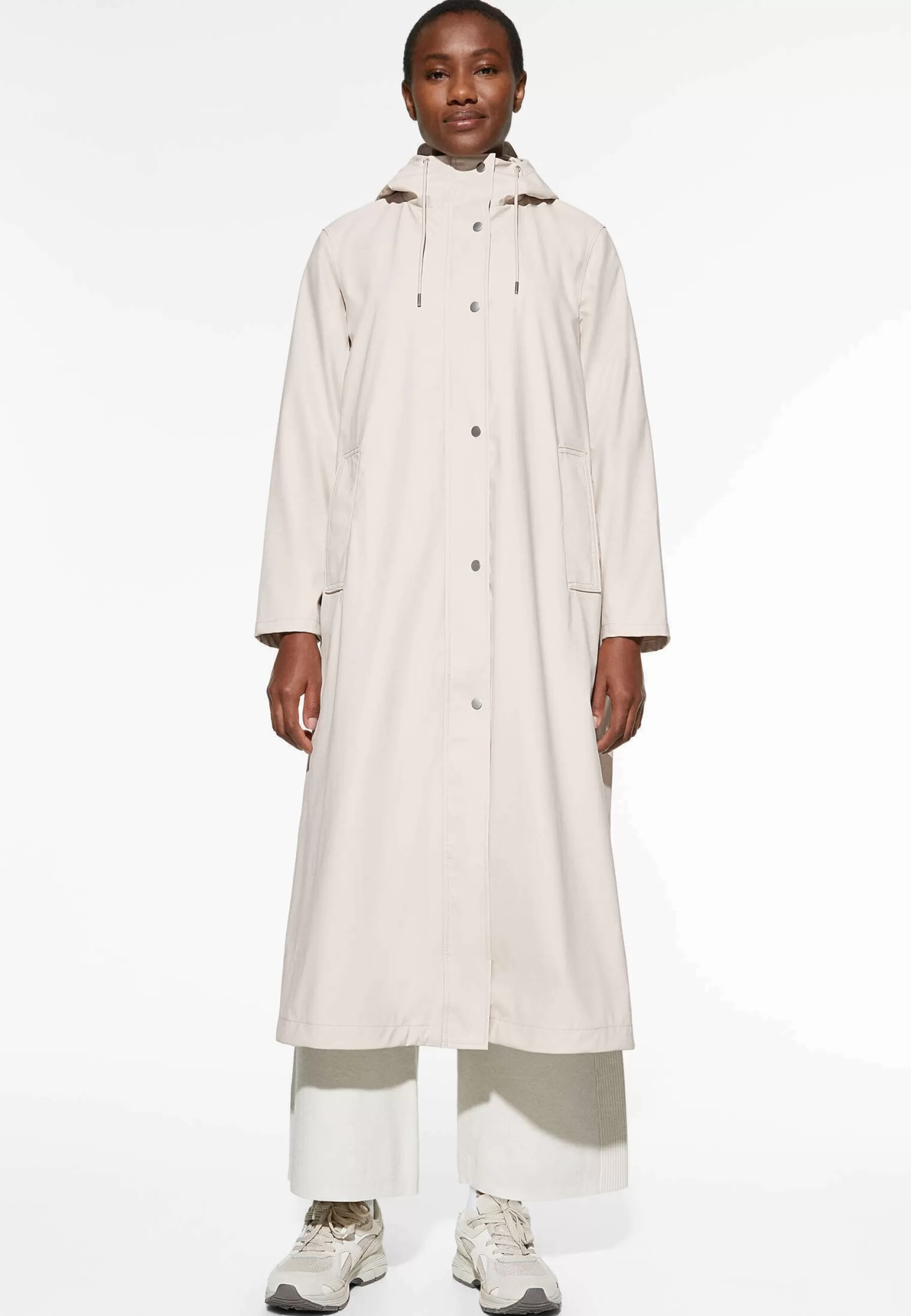 OYSHO Long 3K Water-Resistant - Regenjas>Dames Parka's