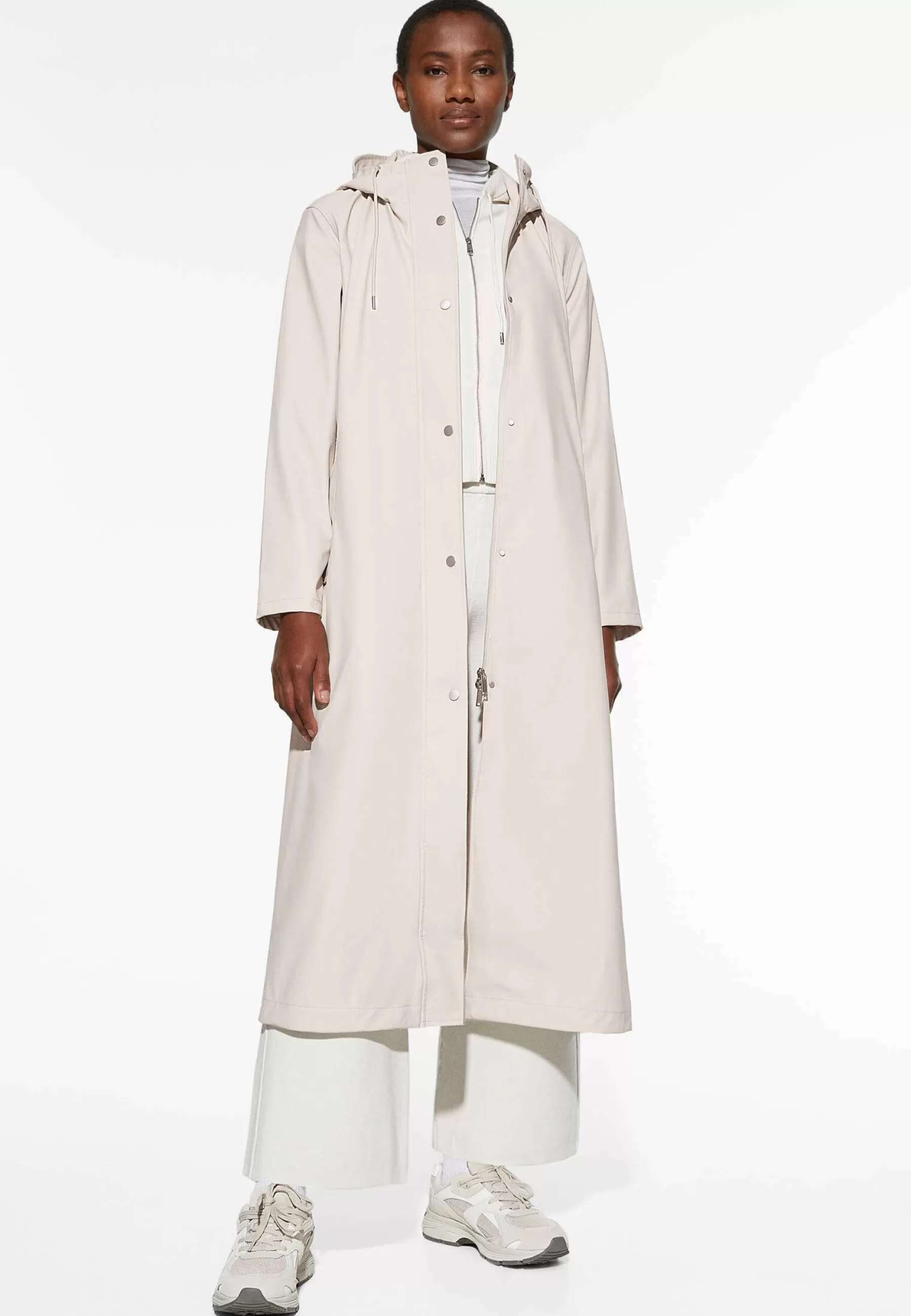 OYSHO Long 3K Water-Resistant - Regenjas>Dames Parka's