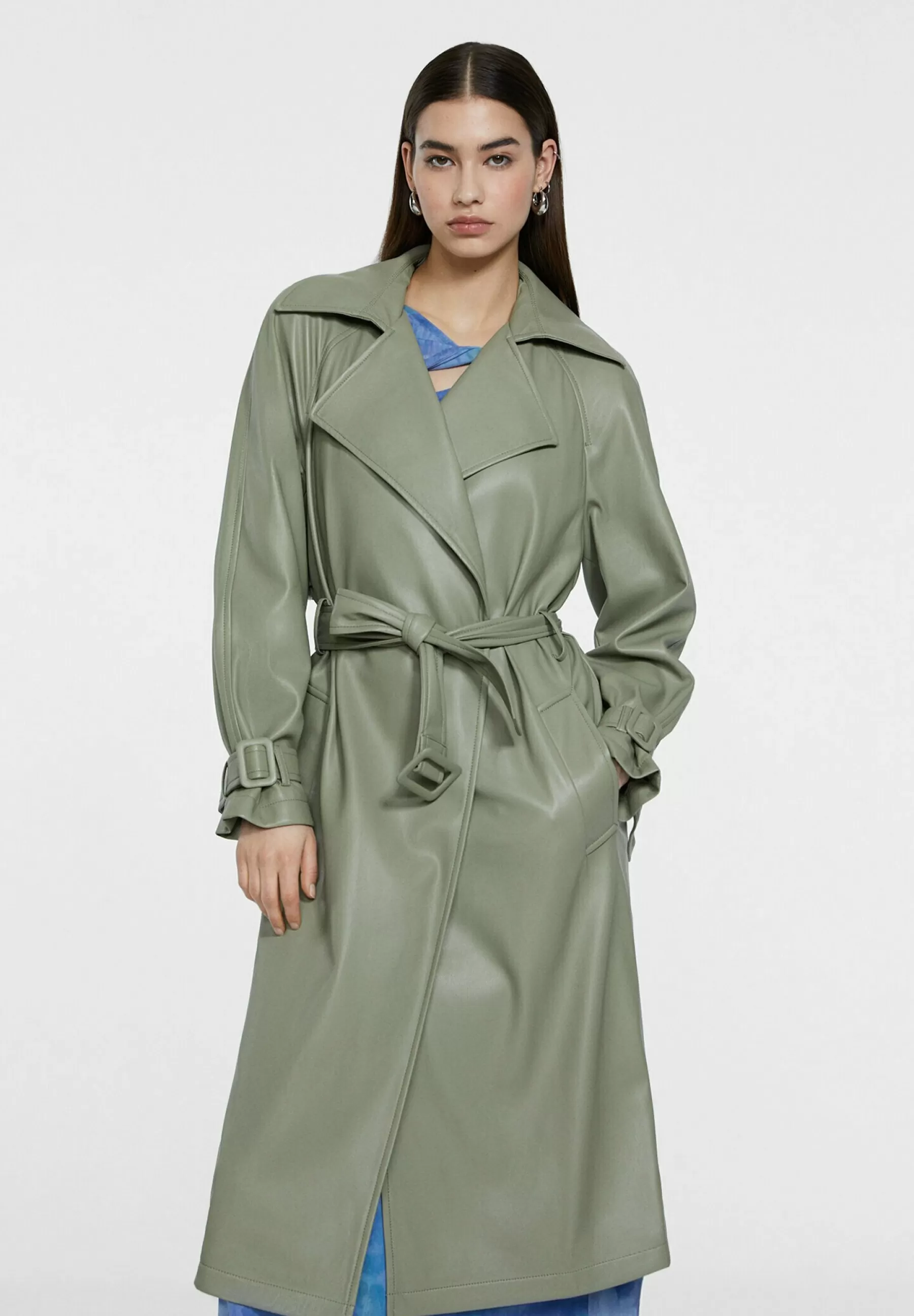 Dames Stradivarius Trenchcoats | Long - Trenchcoat