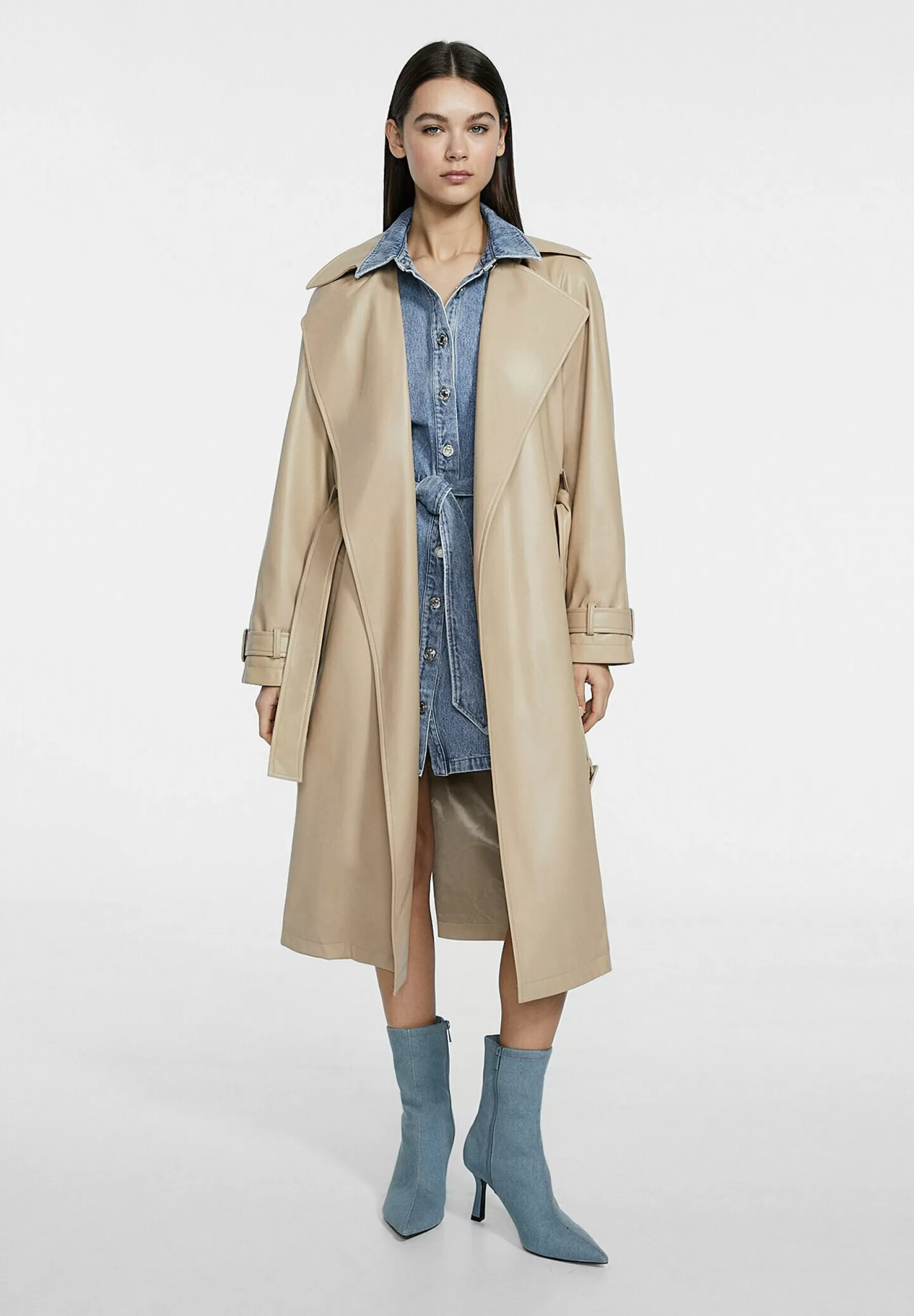 Dames Stradivarius Trenchcoats | Long - Trenchcoat