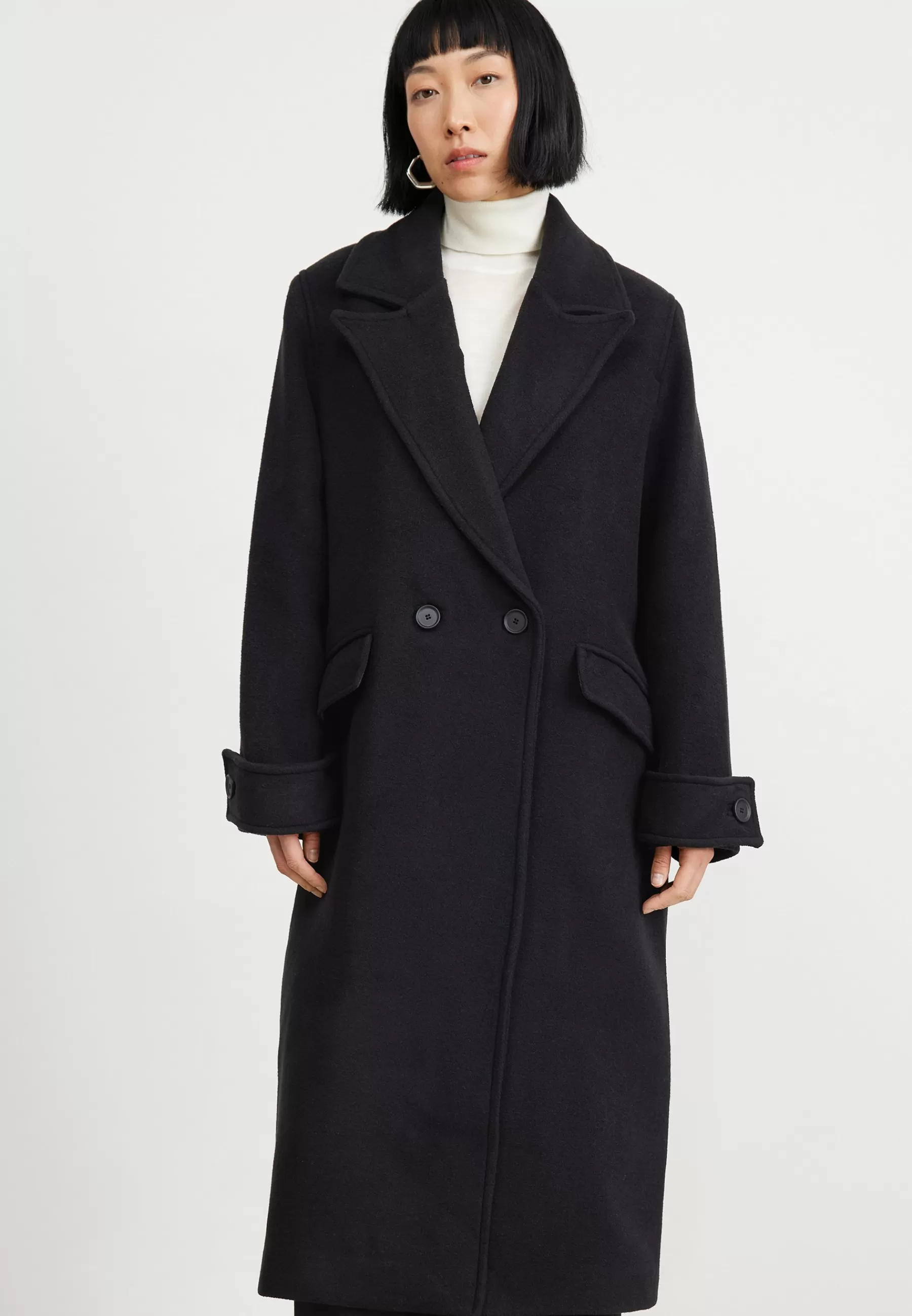 AllSaints Mabel Coat - Mantel>Dames Wollen Jassen