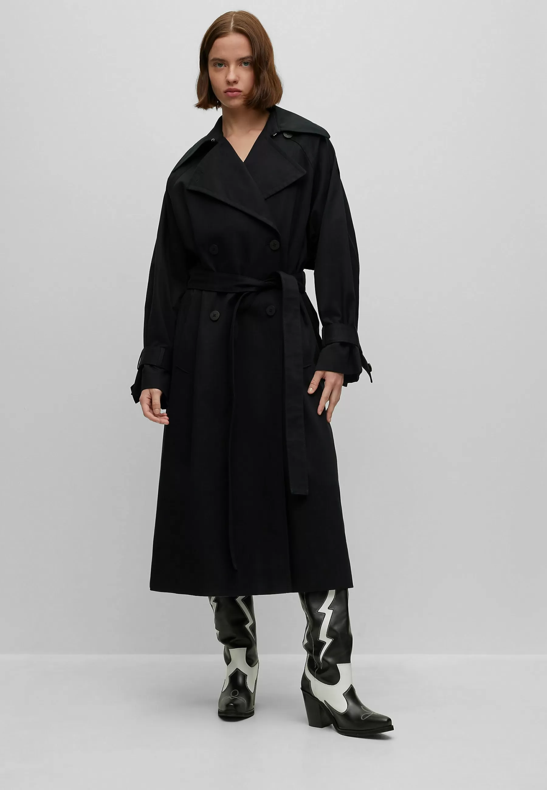 Dames HUGO Trenchcoats | Mannika - Trenchcoat