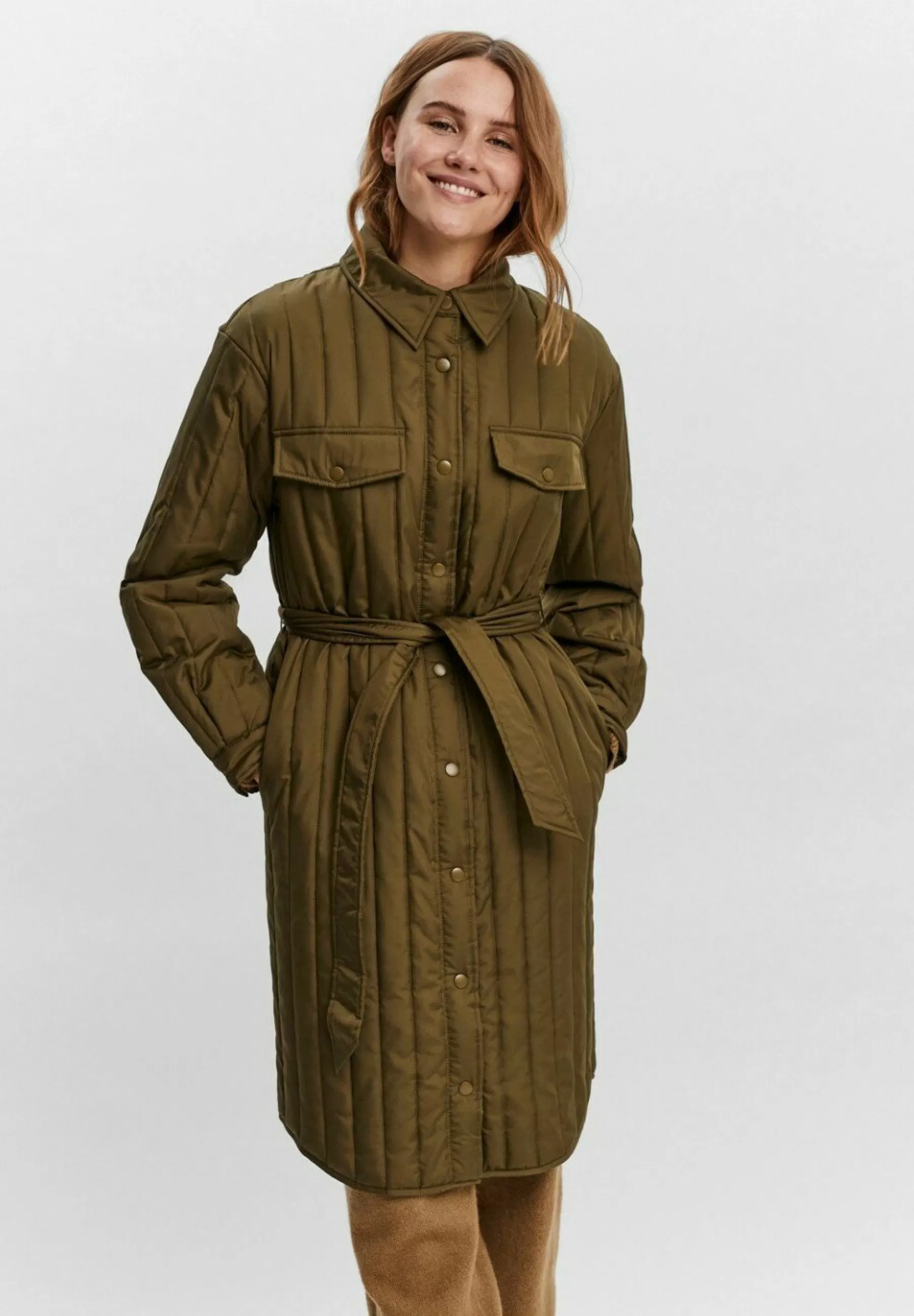 Dames Vero Moda Trenchcoats | Matelasse - Trenchcoat