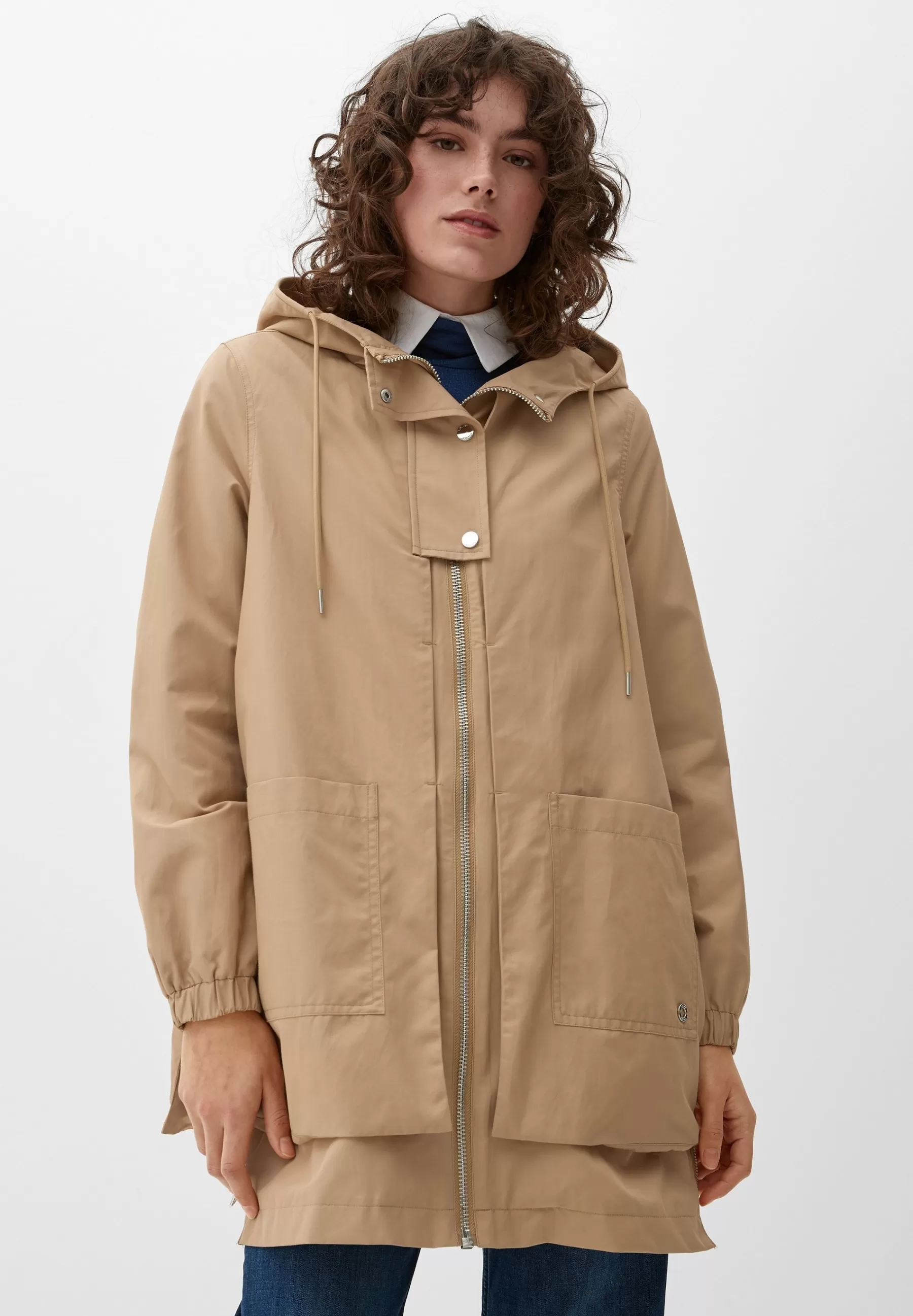 Dames s.Oliver Parka's | Mit Layer-Optik - Parka