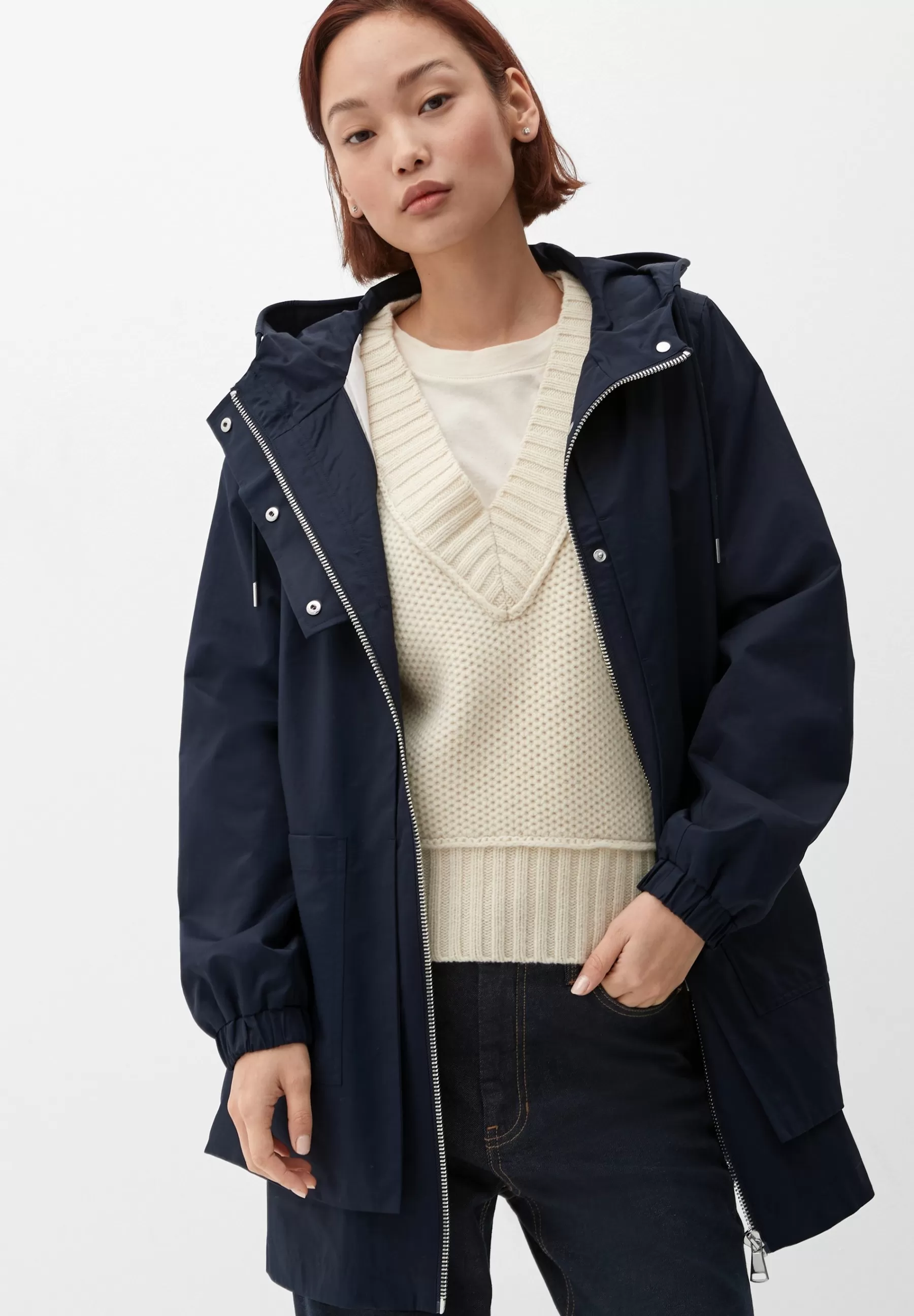 Dames s.Oliver Parka's | Mit Layer-Optik - Parka