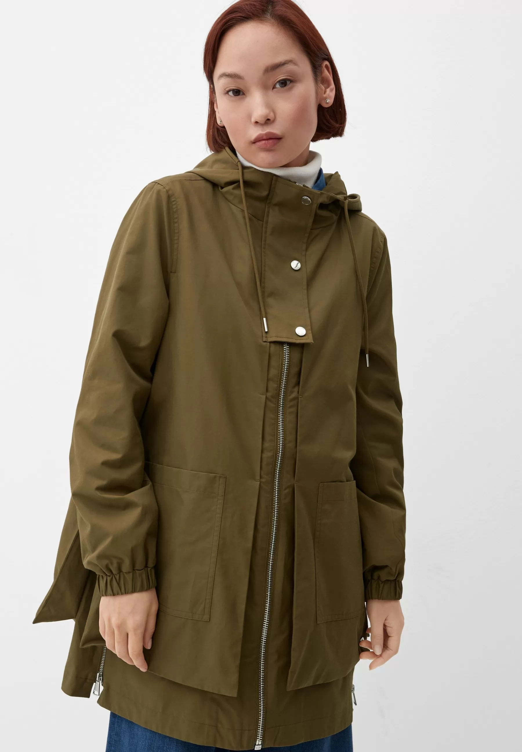 Dames s.Oliver Parka's | Mit Layer-Optik - Parka