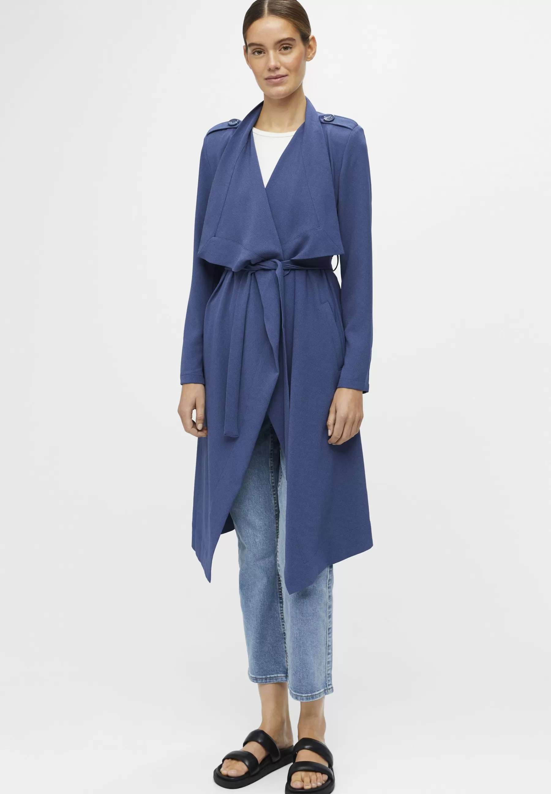 Dames Object Trenchcoats | Objannlee L/S Noos - Trenchcoat