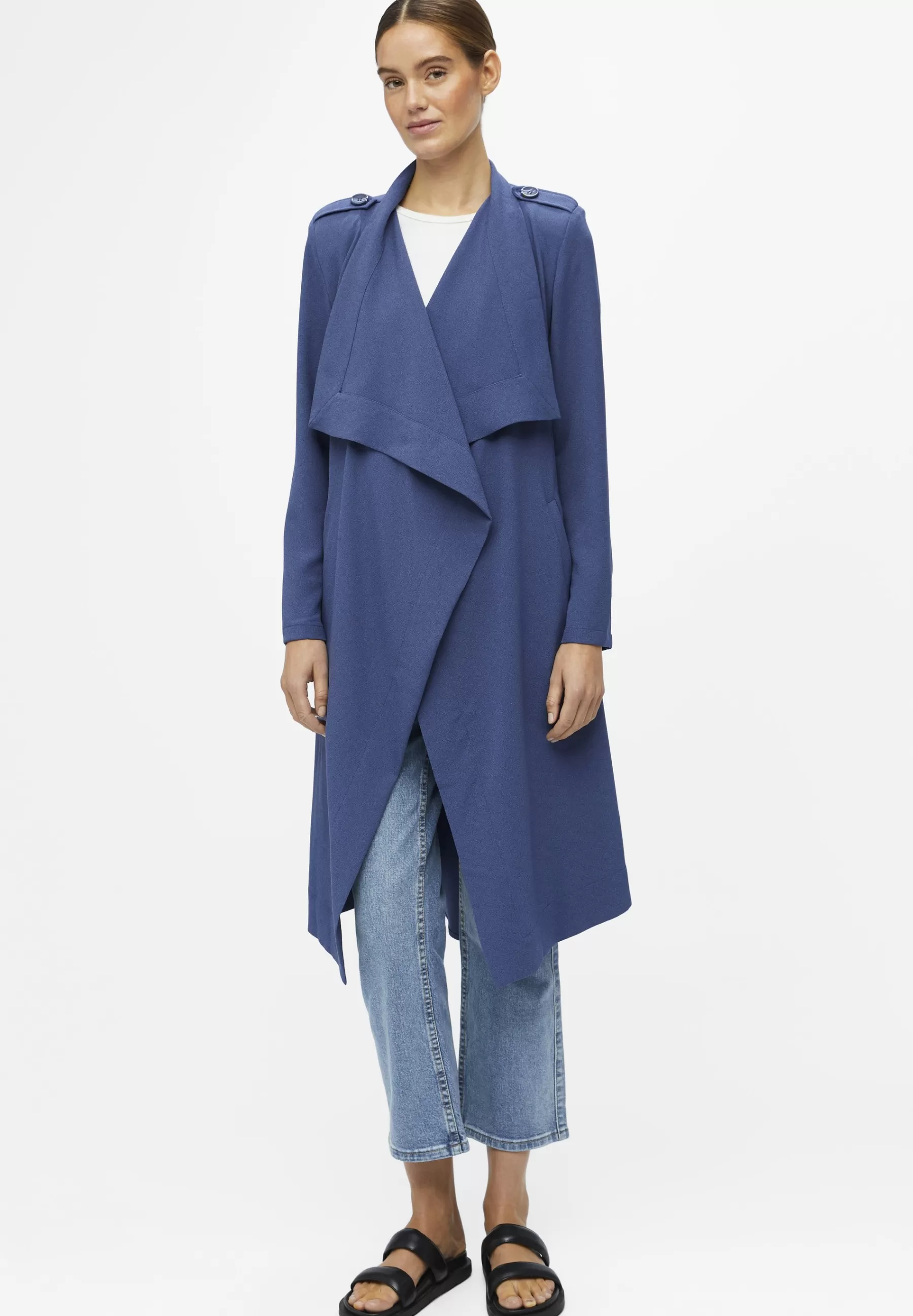 Dames Object Trenchcoats | Objannlee L/S Noos - Trenchcoat