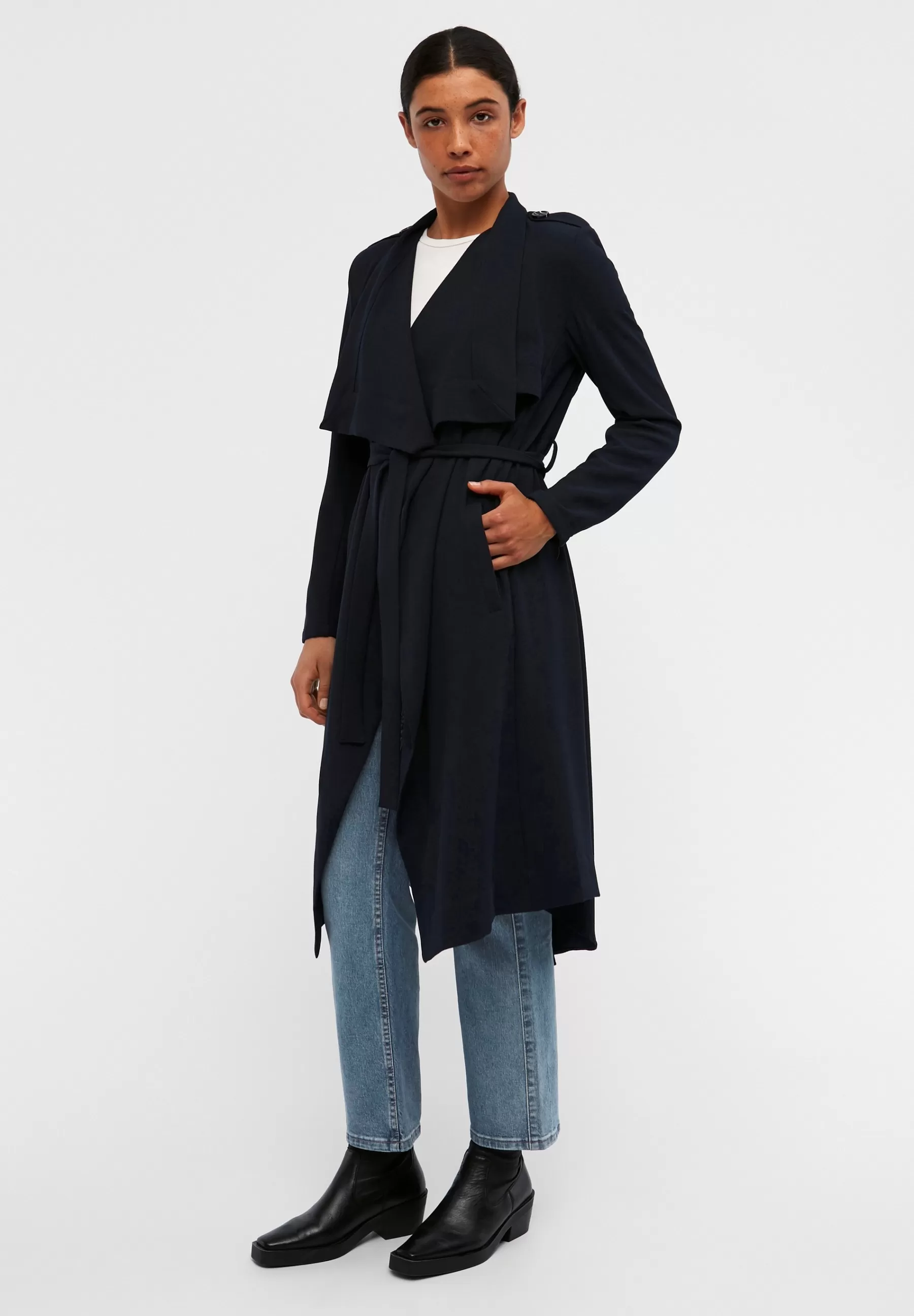 Dames Object Trenchcoats | Objannlee L/S Noos - Trenchcoat