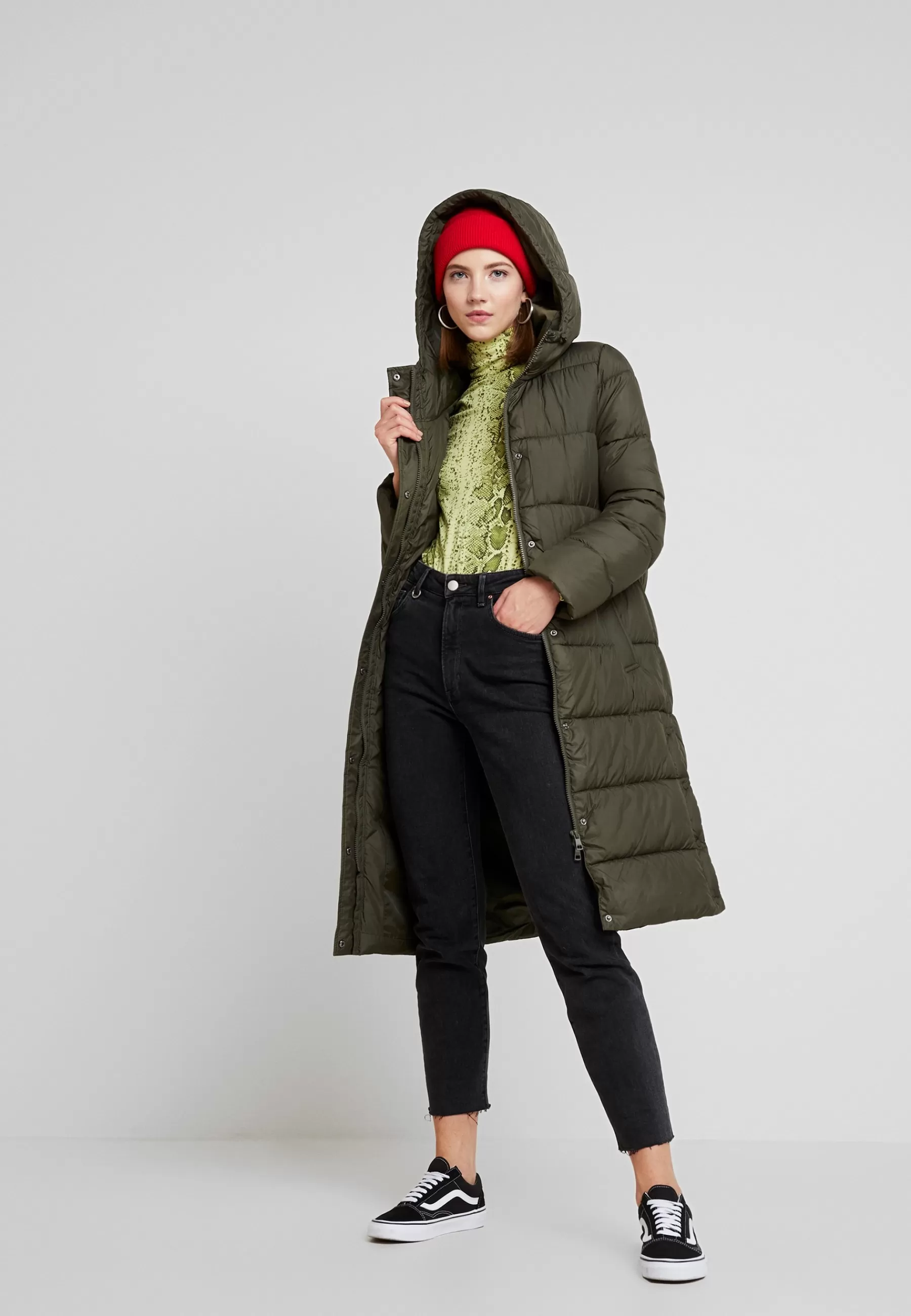 ONLY Onlcammie Long Quilted Coat - Winterjas>Dames Parka's