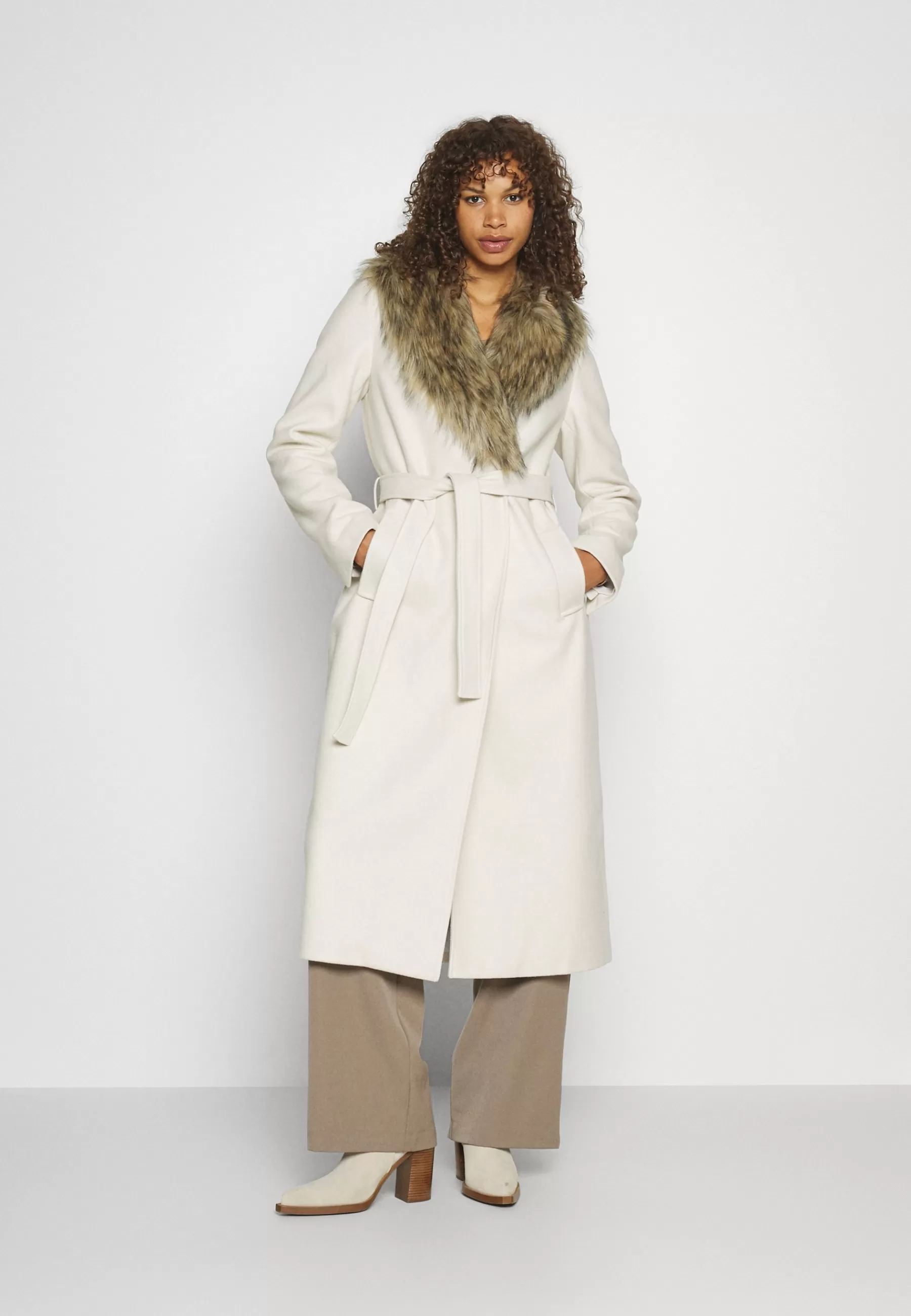 ONLY Tall Onlolivia Long Wrap Coat - Mantel>Dames Wollen Jassen