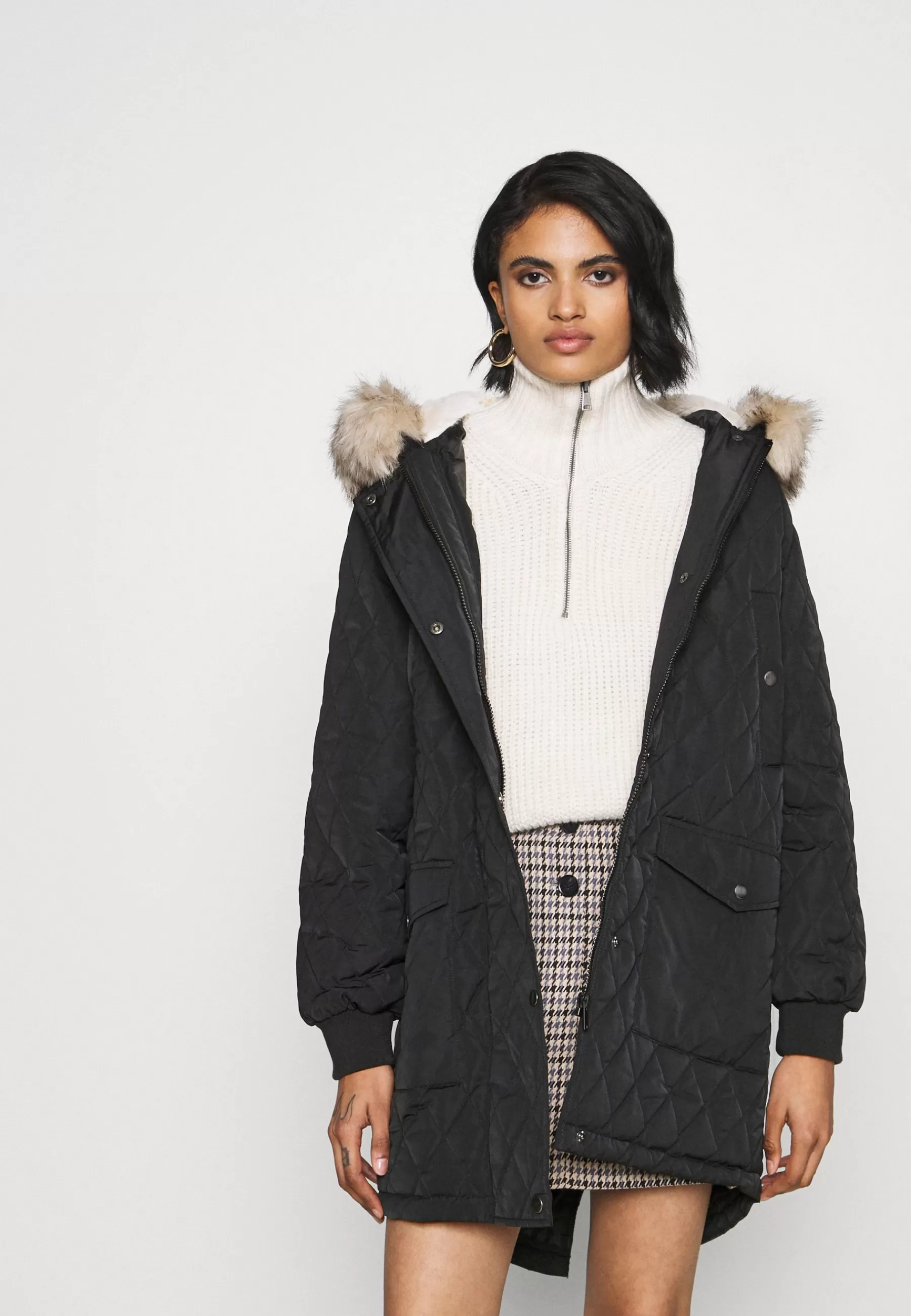 Dames ONLY Parka's | Onlseline Quilted - Parka