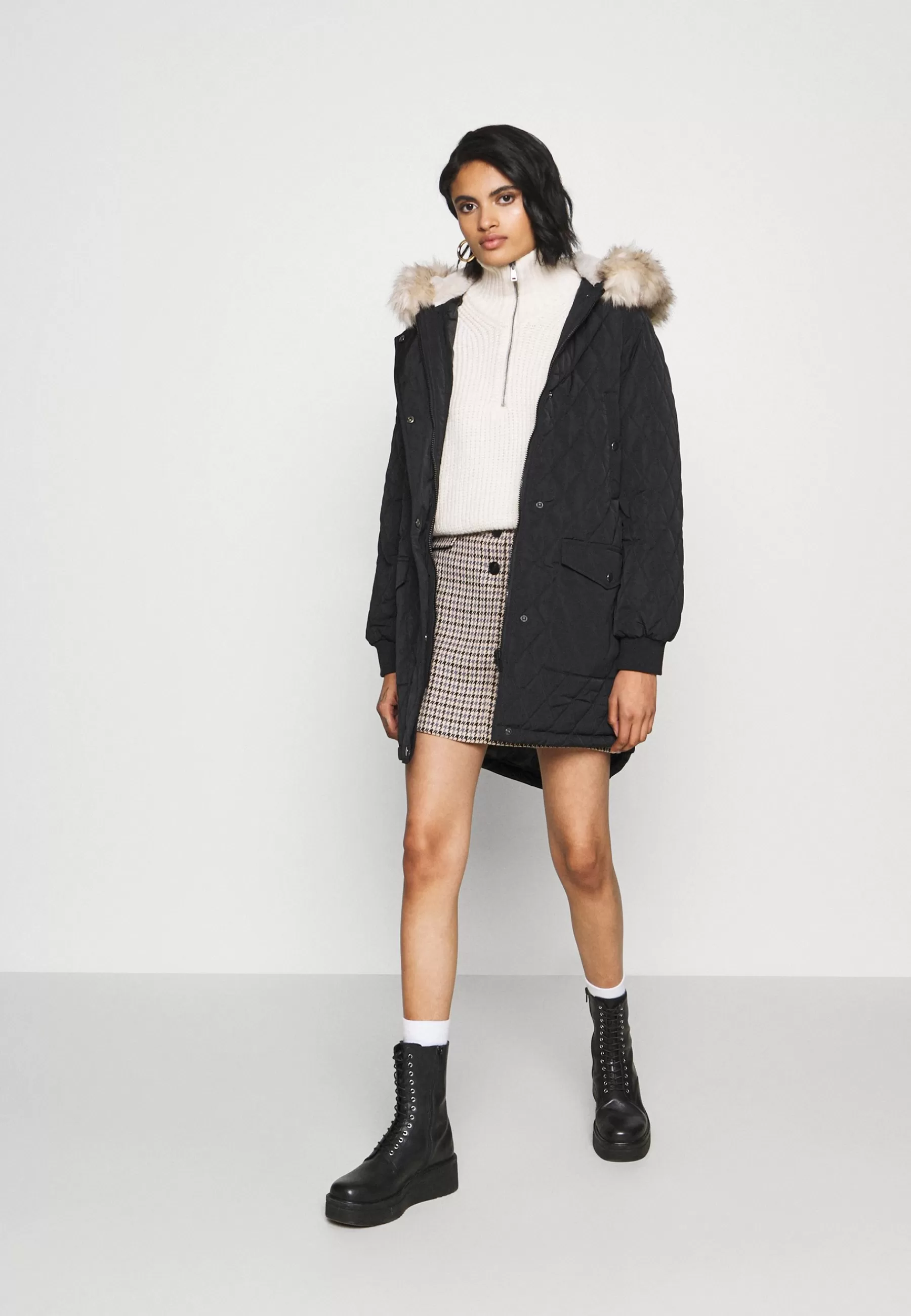 Dames ONLY Parka's | Onlseline Quilted - Parka